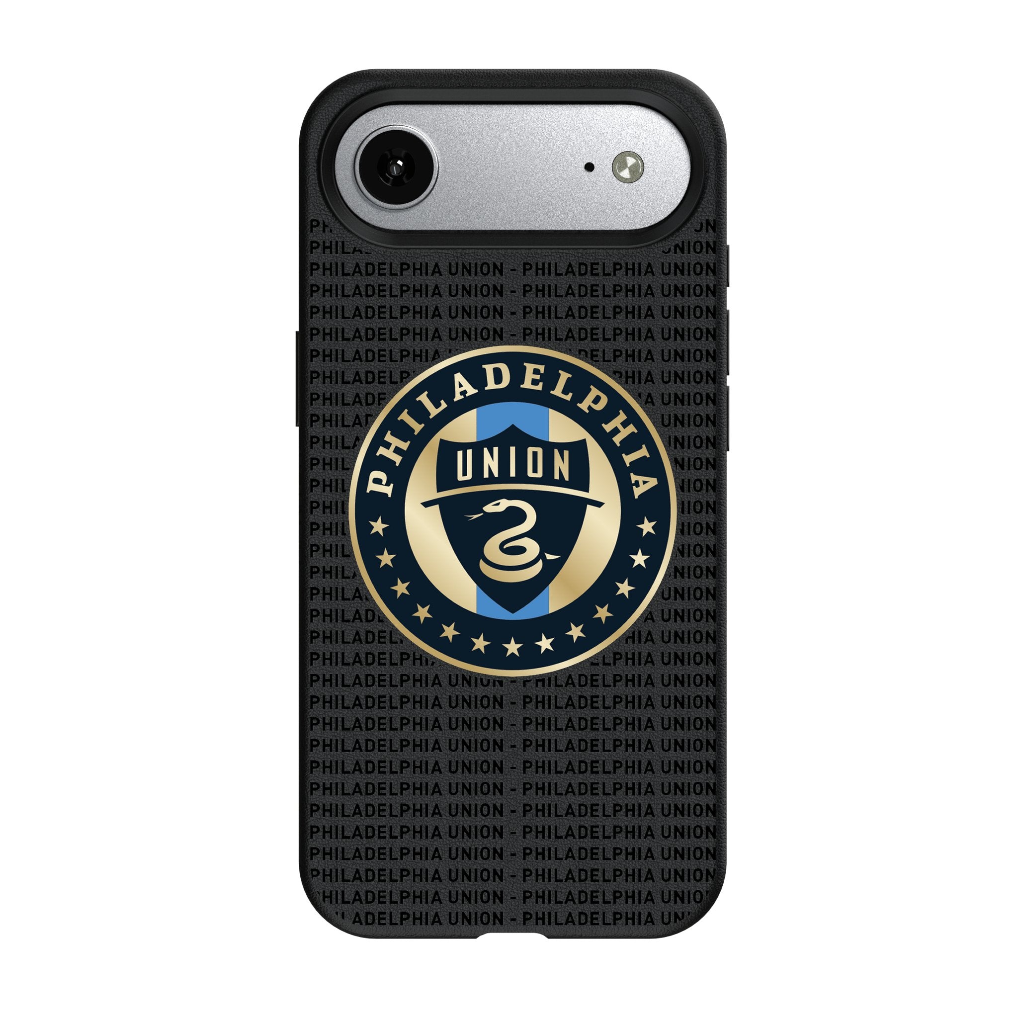 Philadelphia Union Text Backdrop MagSafe Compatible Phone Case for Apple iPhone 17 Series 3