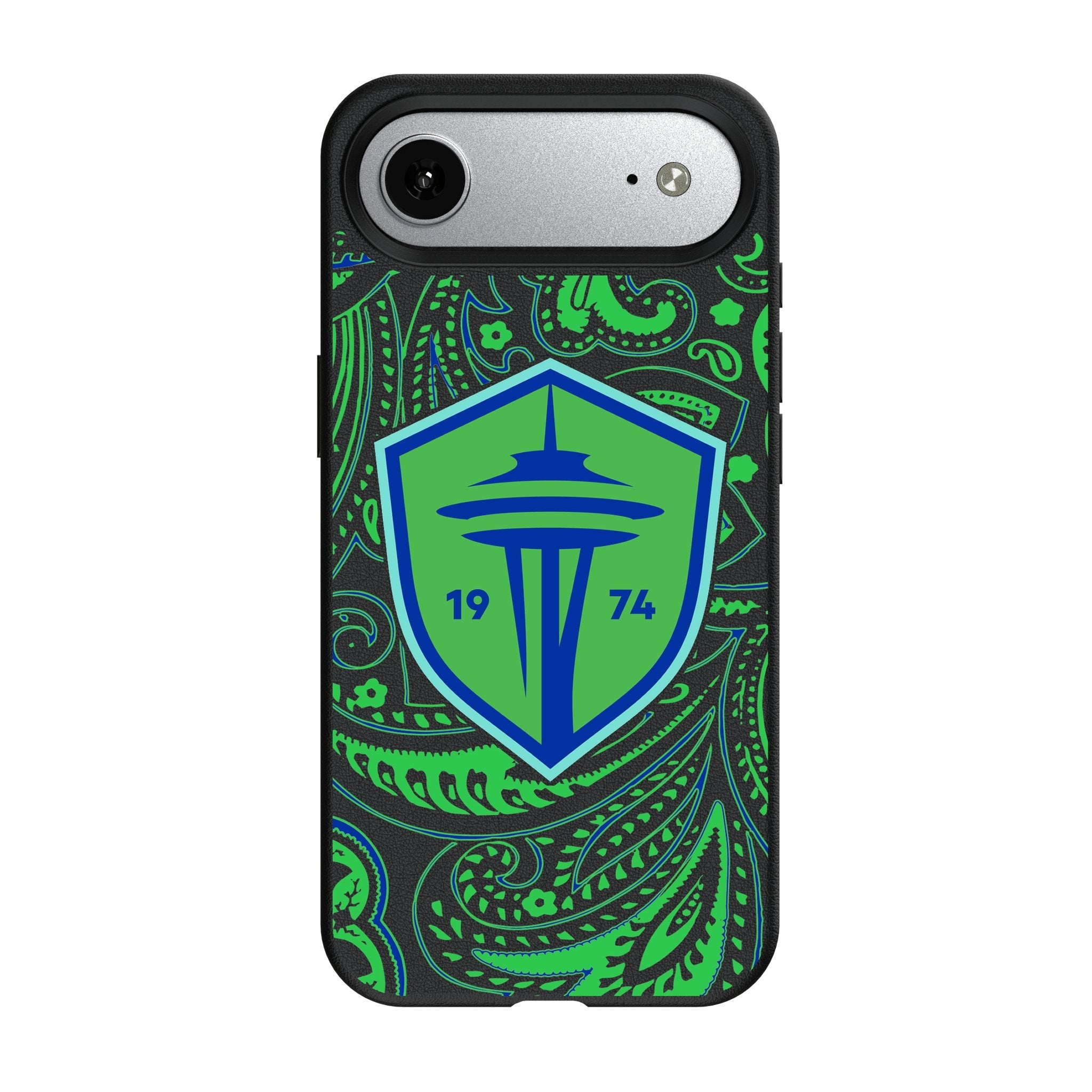 Seattle Sounders FC Paisley MagSafe Compatible Phone Case for Apple iPhone 17 Series 3