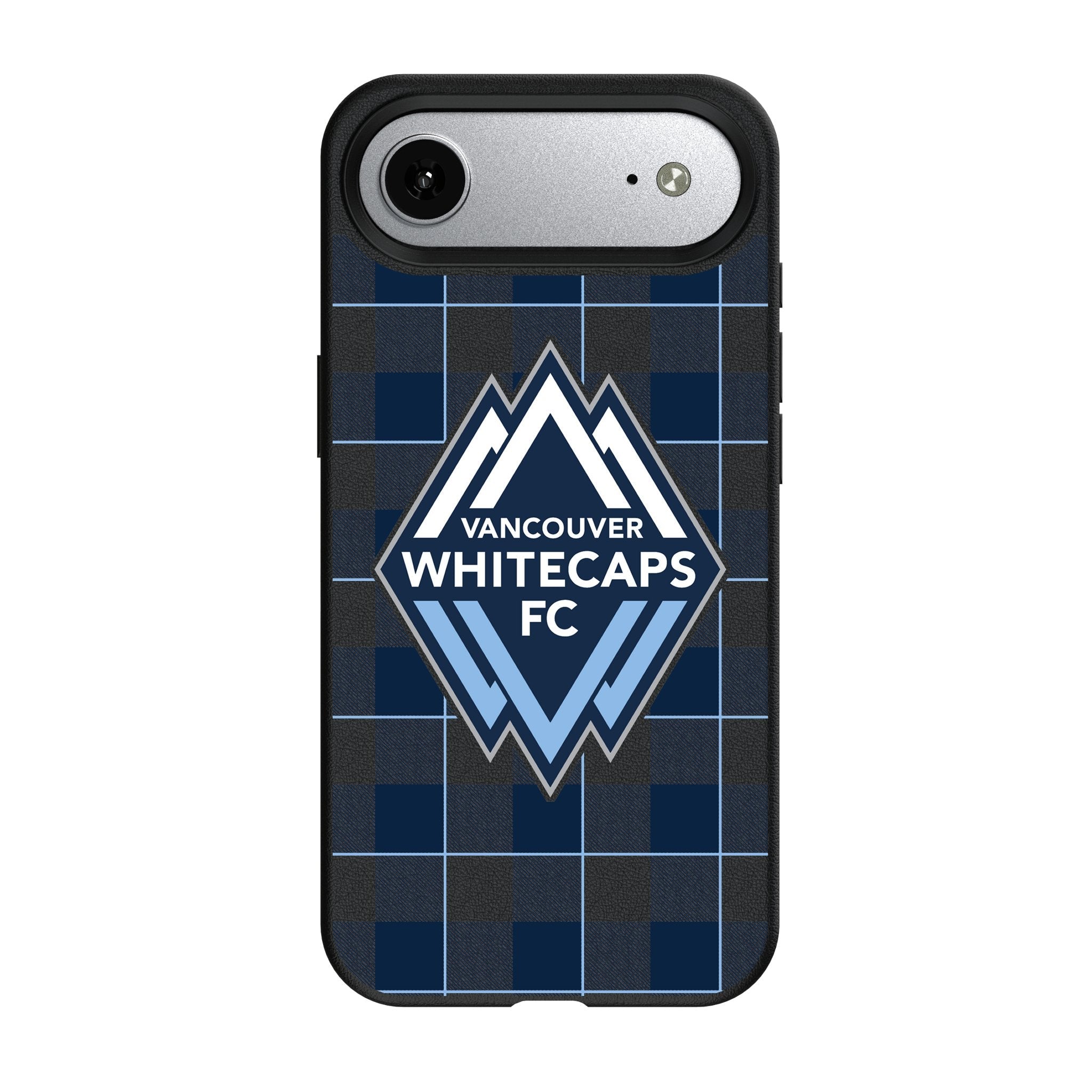 Vancouver Whitecaps Plaid MagSafe Compatible Phone Case for Apple iPhone 17 Series 3