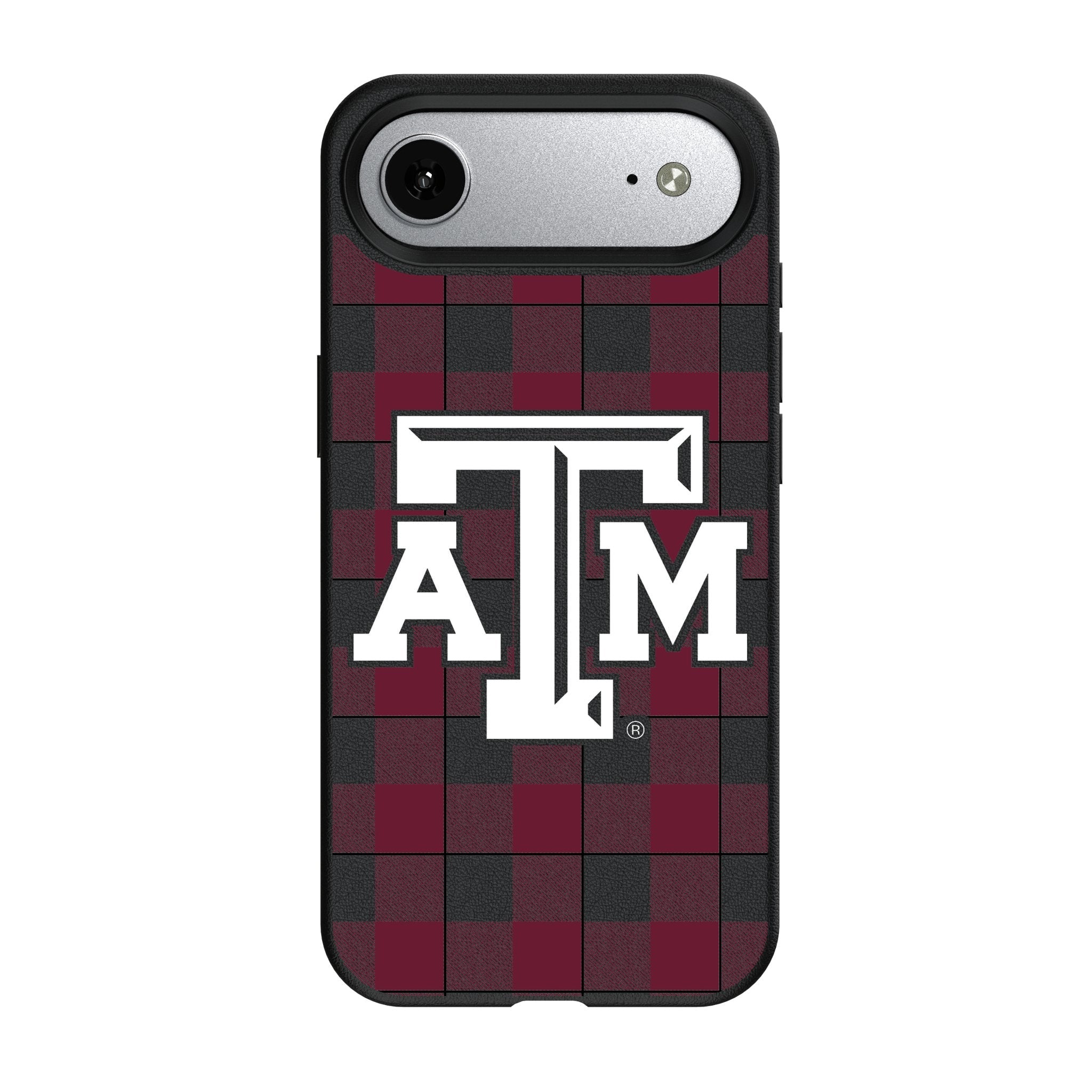 Texas A&M University Aggies Plaid MagSafe Compatible Phone Case for Apple iPhone 17 Series 3