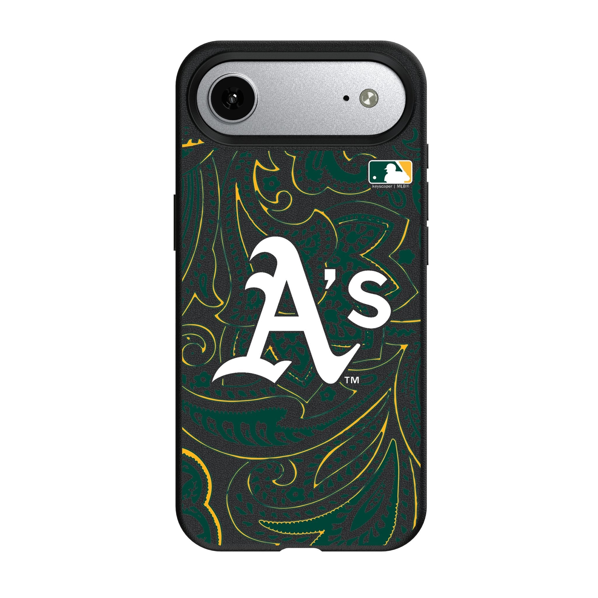 Oakland Athletics Paisley MagSafe Compatible Phone Case for Apple iPhone 17 Series 3