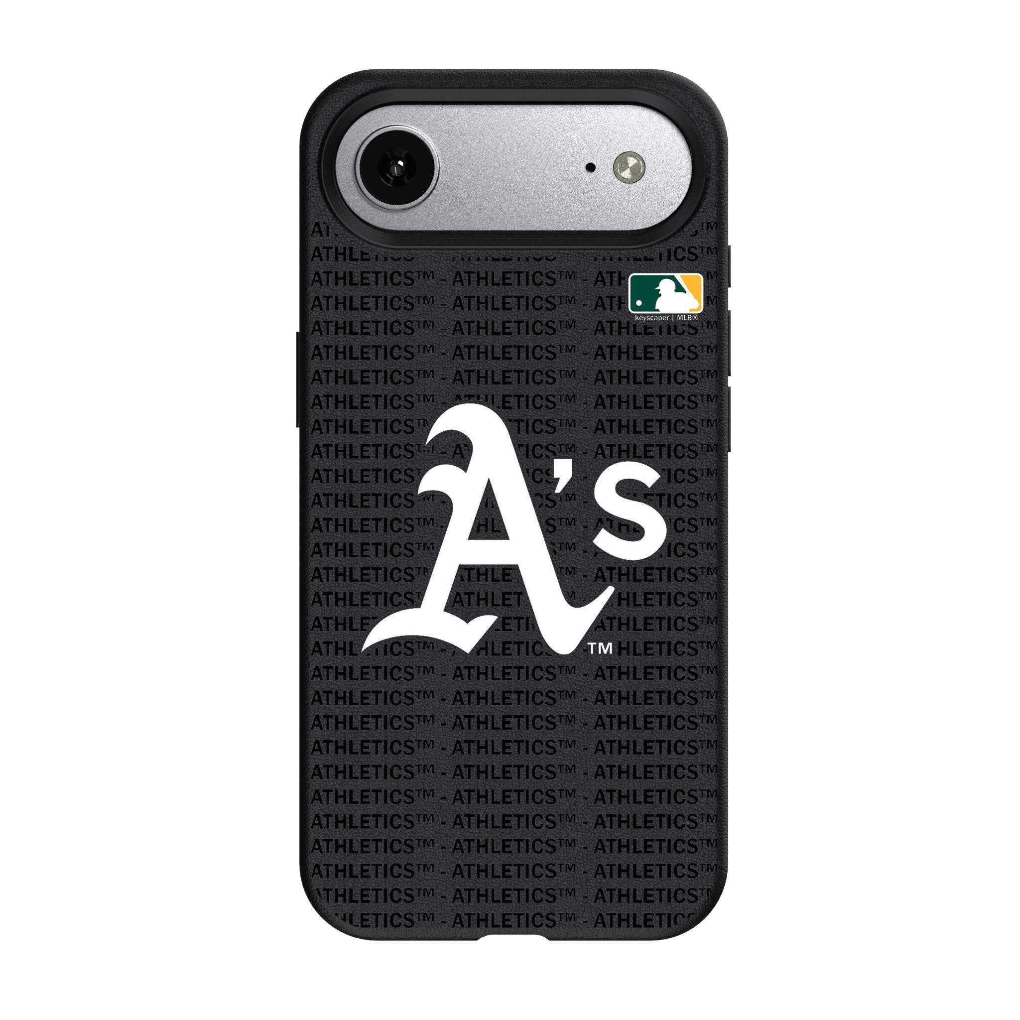 Oakland Athletics Text Backdrop MagSafe Compatible Phone Case for Apple iPhone 17 Series 3