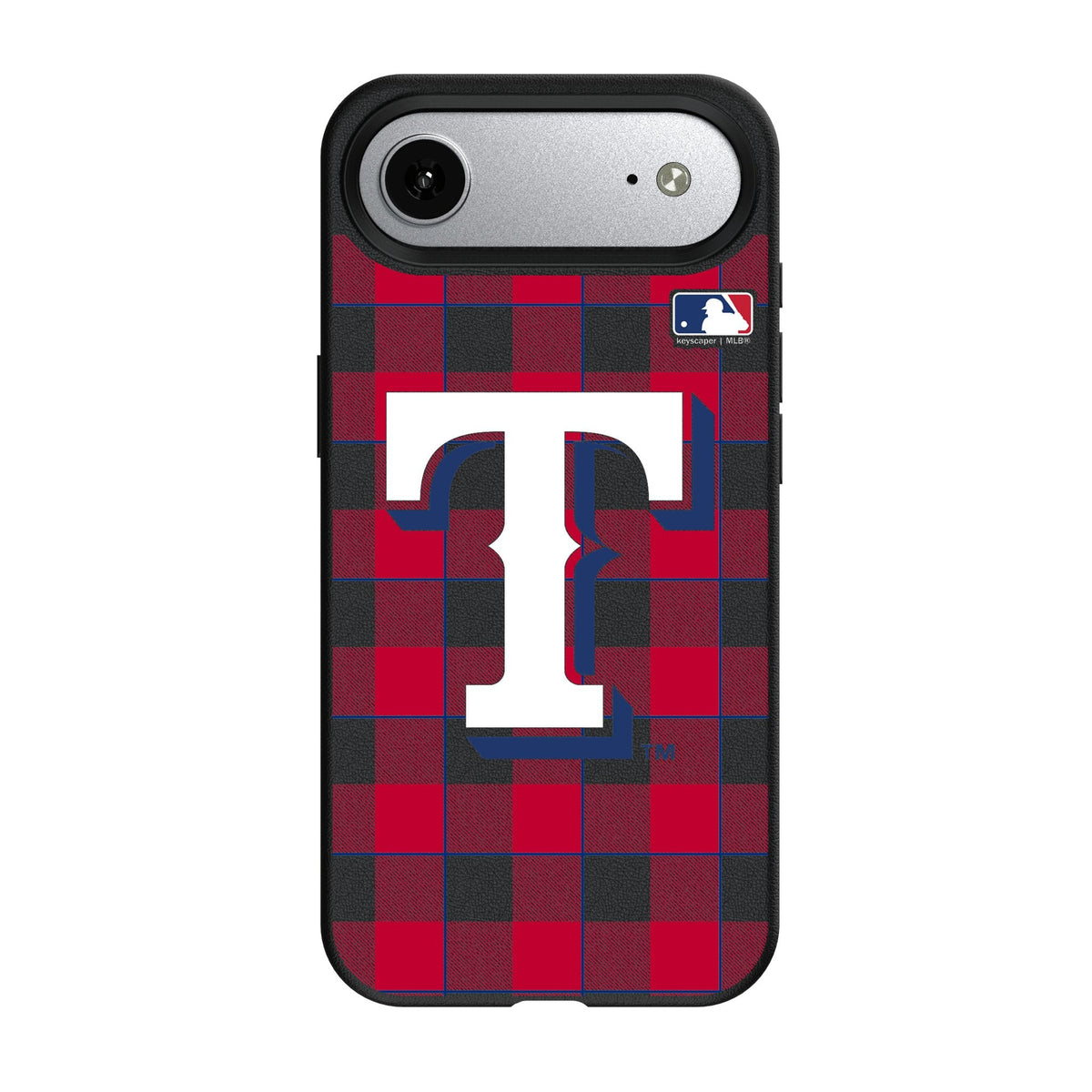 Texas Rangers Plaid MagSafe Compatible Phone Case for Apple iPhone 17 Series 3