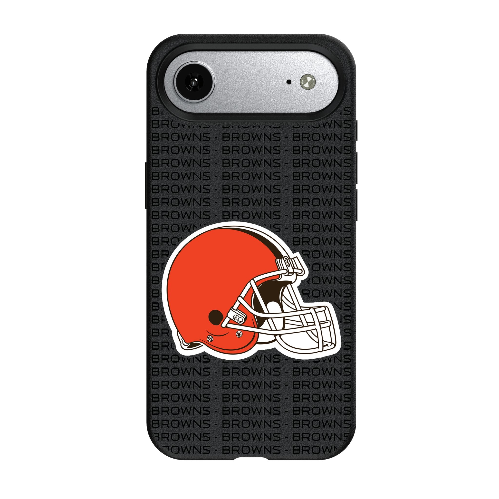 Cleveland Browns Text Backdrop MagSafe Compatible Phone Case for Apple iPhone 17 Series 3