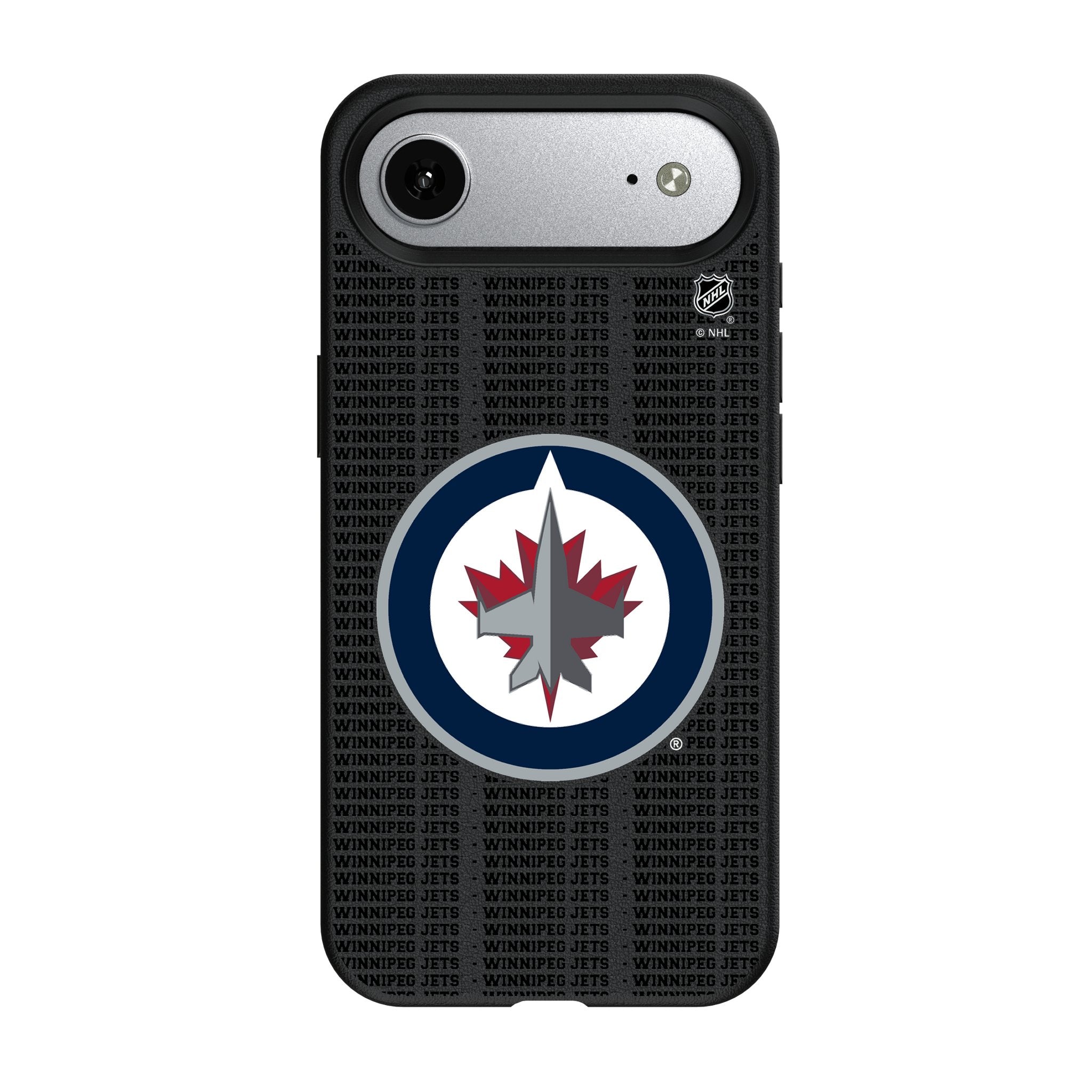 Winnipeg Jets Text Backdrop MagSafe Compatible Phone Case for Apple iPhone 17 Series