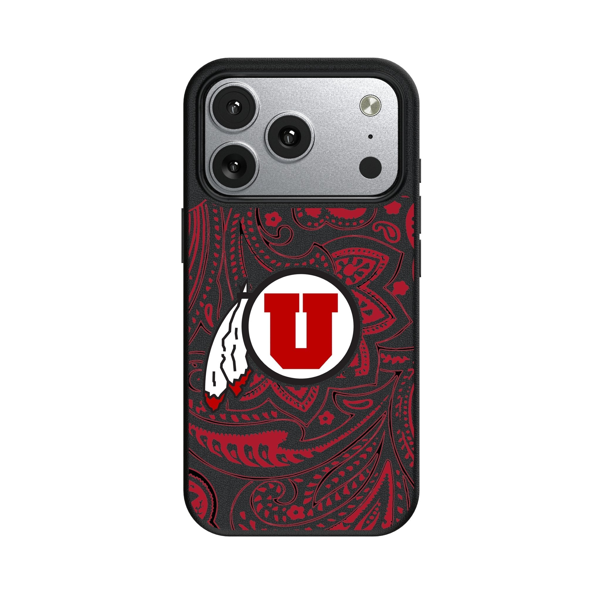 University of Utah Utes Paisley MagSafe Compatible Phone Case for Apple iPhone 17 Series 2