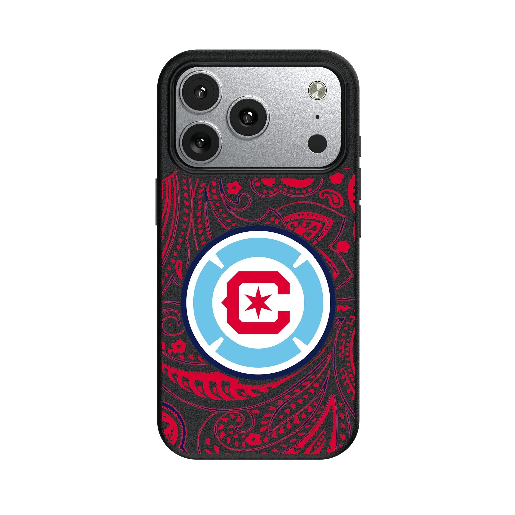 Chicago Fire Paisley MagSafe Compatible Phone Case for Apple iPhone 17 Series
