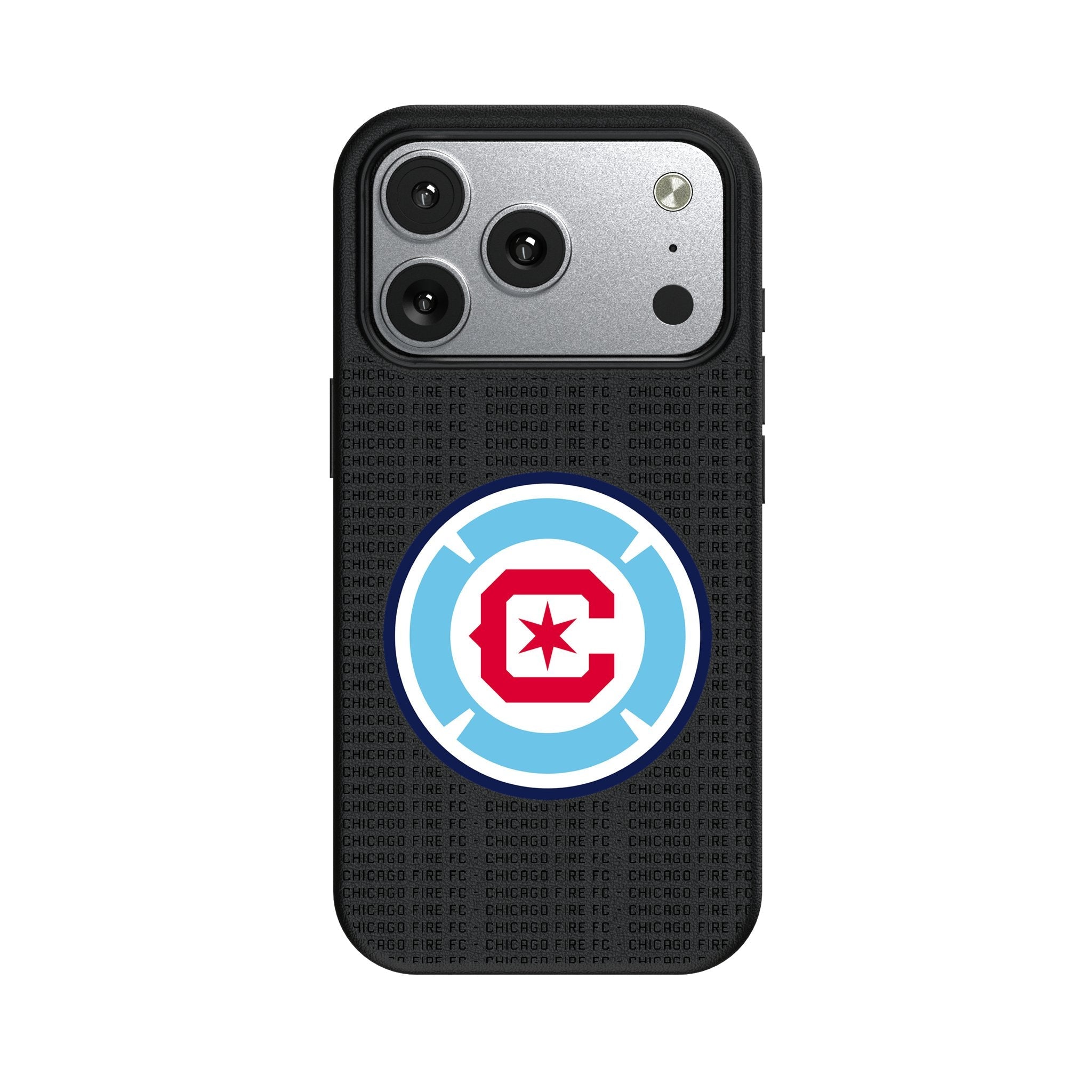 Chicago Fire Text Backdrop MagSafe Compatible Phone Case for Apple iPhone 17 Series