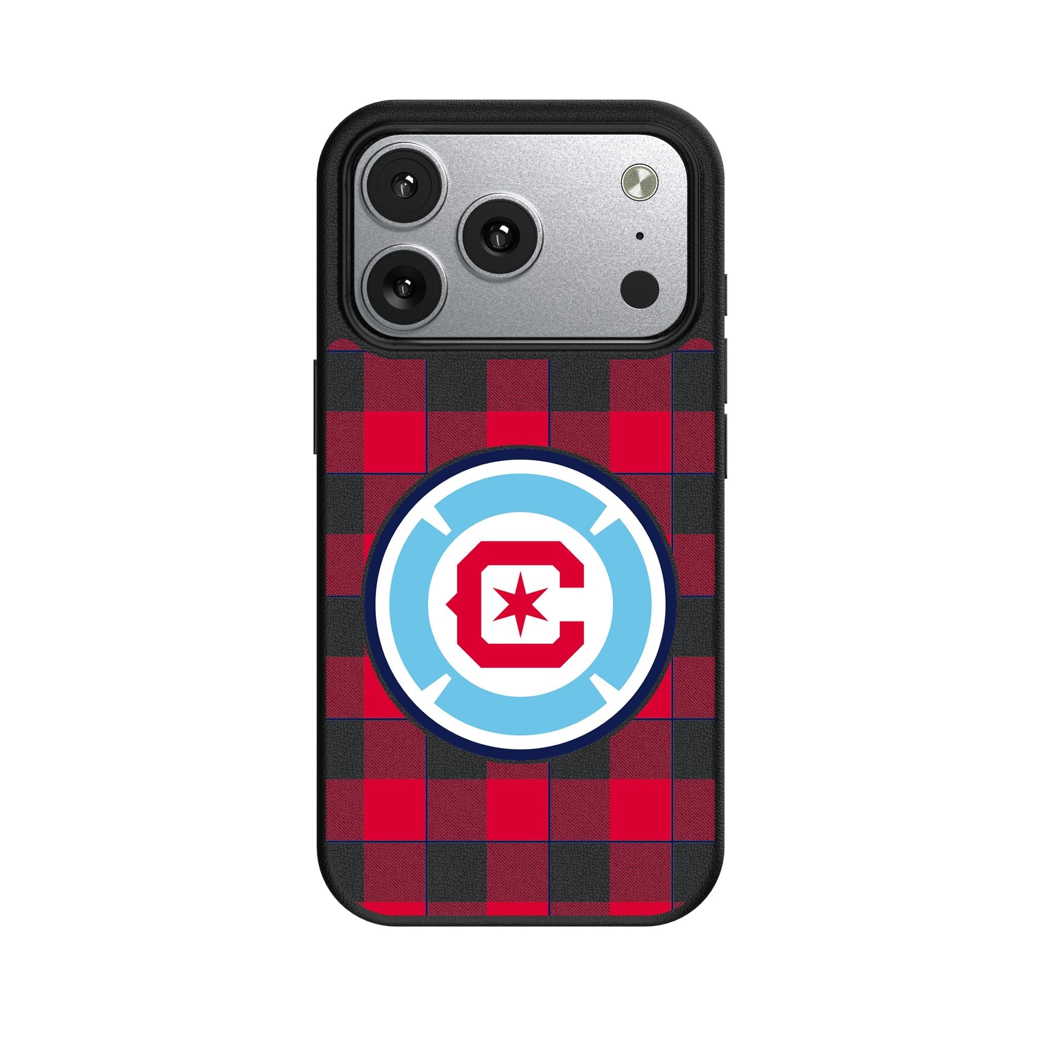Chicago Fire Plaid MagSafe Compatible Phone Case for Apple iPhone 17 Series