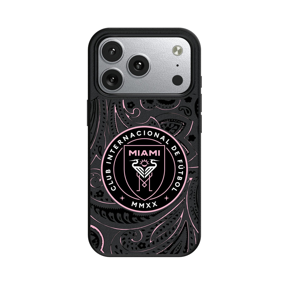 Inter Miami CF Paisley MagSafe Compatible Phone Case for Apple iPhone 17 Series 2