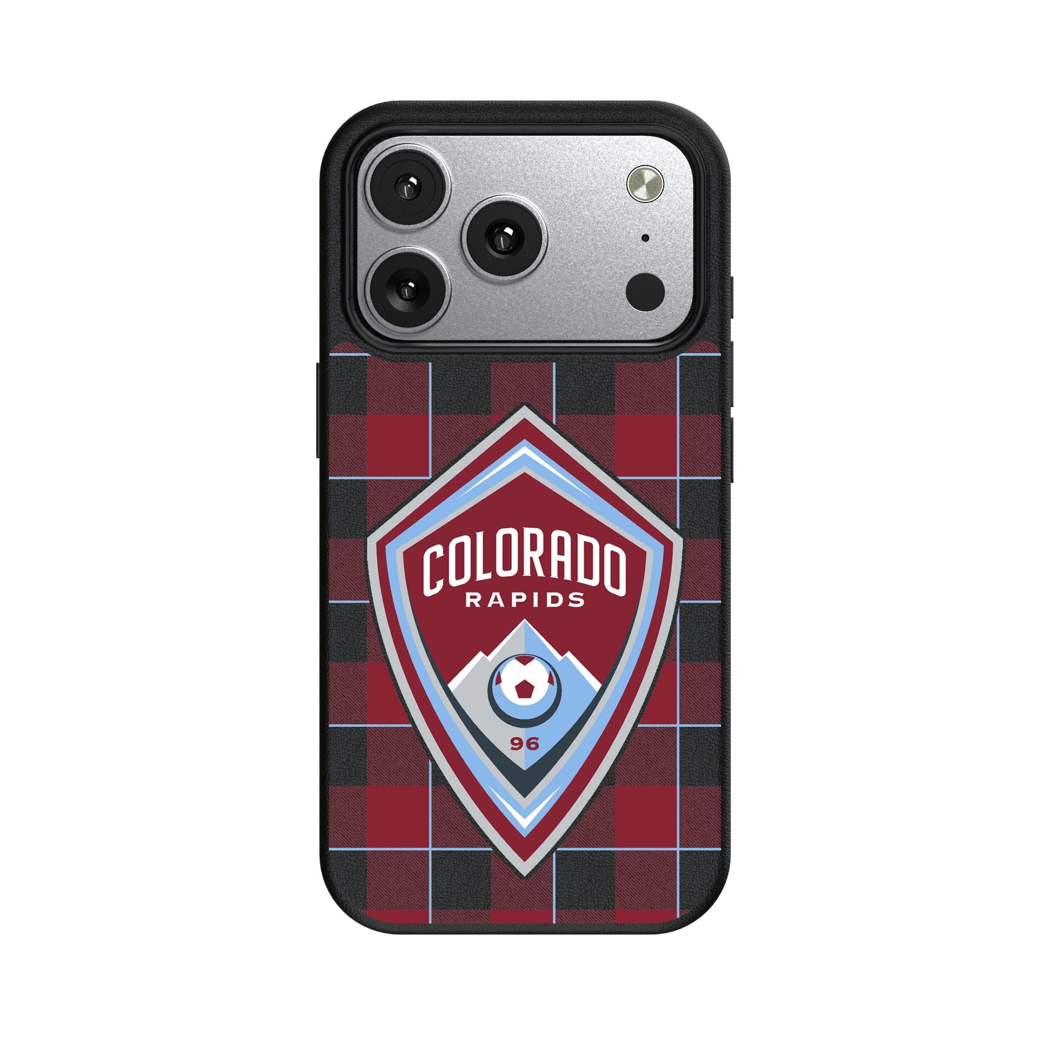 Colorado Rapids Plaid MagSafe Compatible Phone Case for Apple iPhone 17 Series