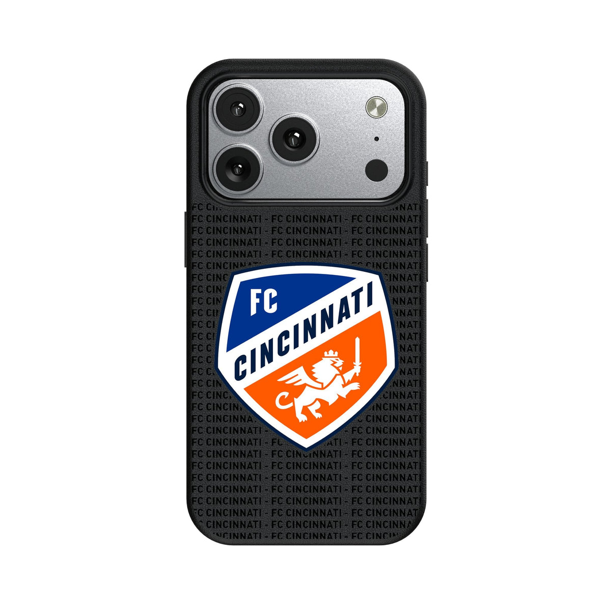 FC Cincinnati Text Backdrop MagSafe Compatible Phone Case for Apple iPhone 17 Series