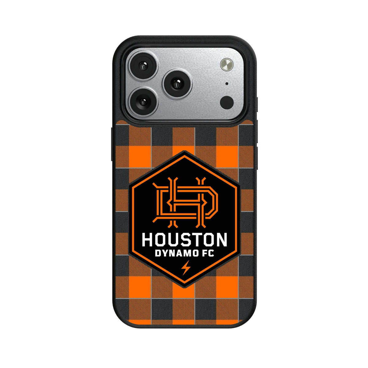 Houston Dynamo Plaid MagSafe Compatible Phone Case for Apple iPhone 17 Series 2
