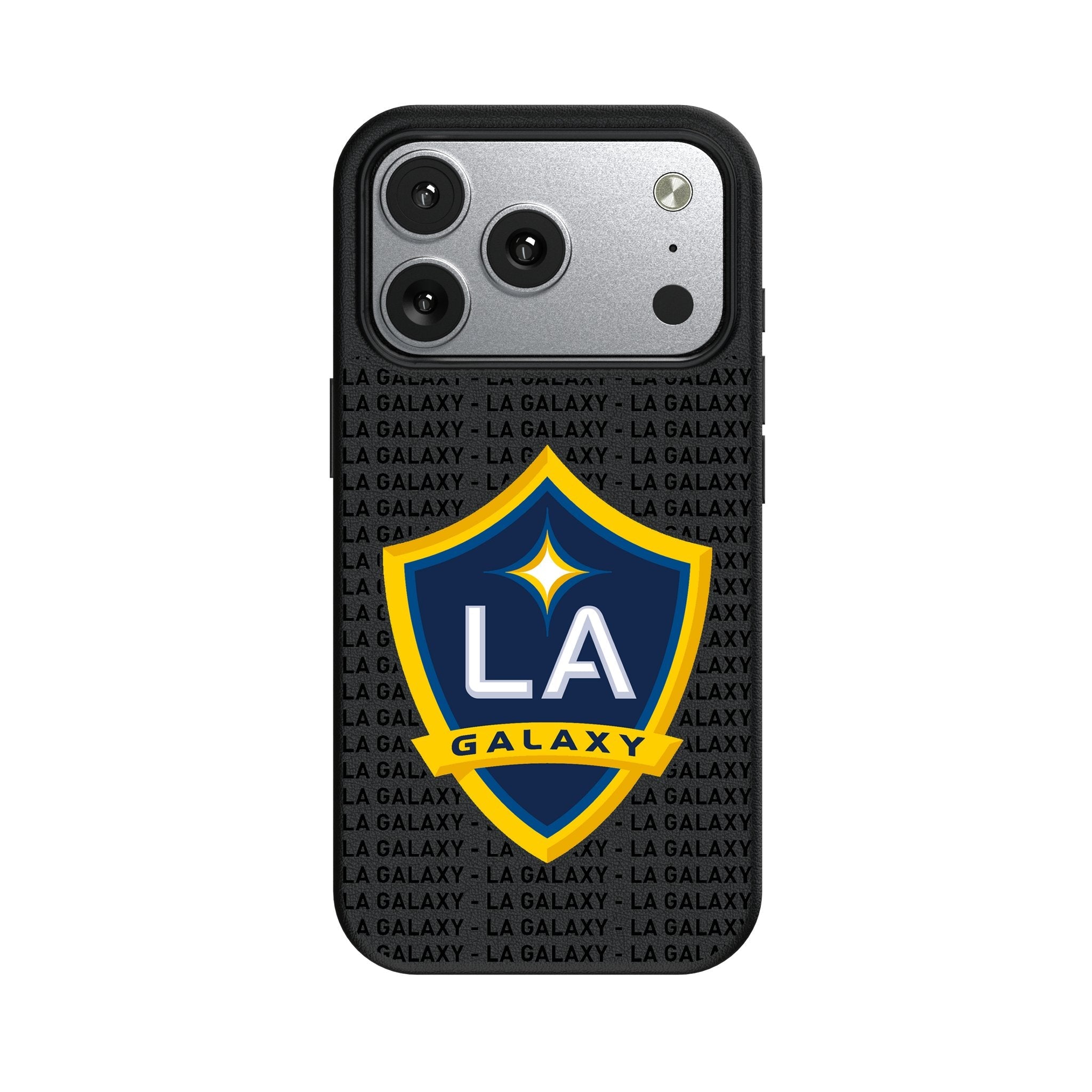 LA Galaxy Text Backdrop MagSafe Compatible Phone Case for Apple iPhone 17 Series