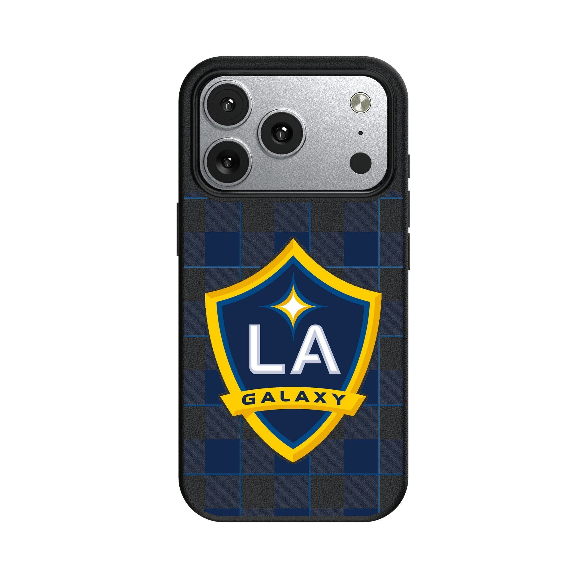 LA Galaxy Plaid MagSafe Compatible Phone Case for Apple iPhone 17 Series
