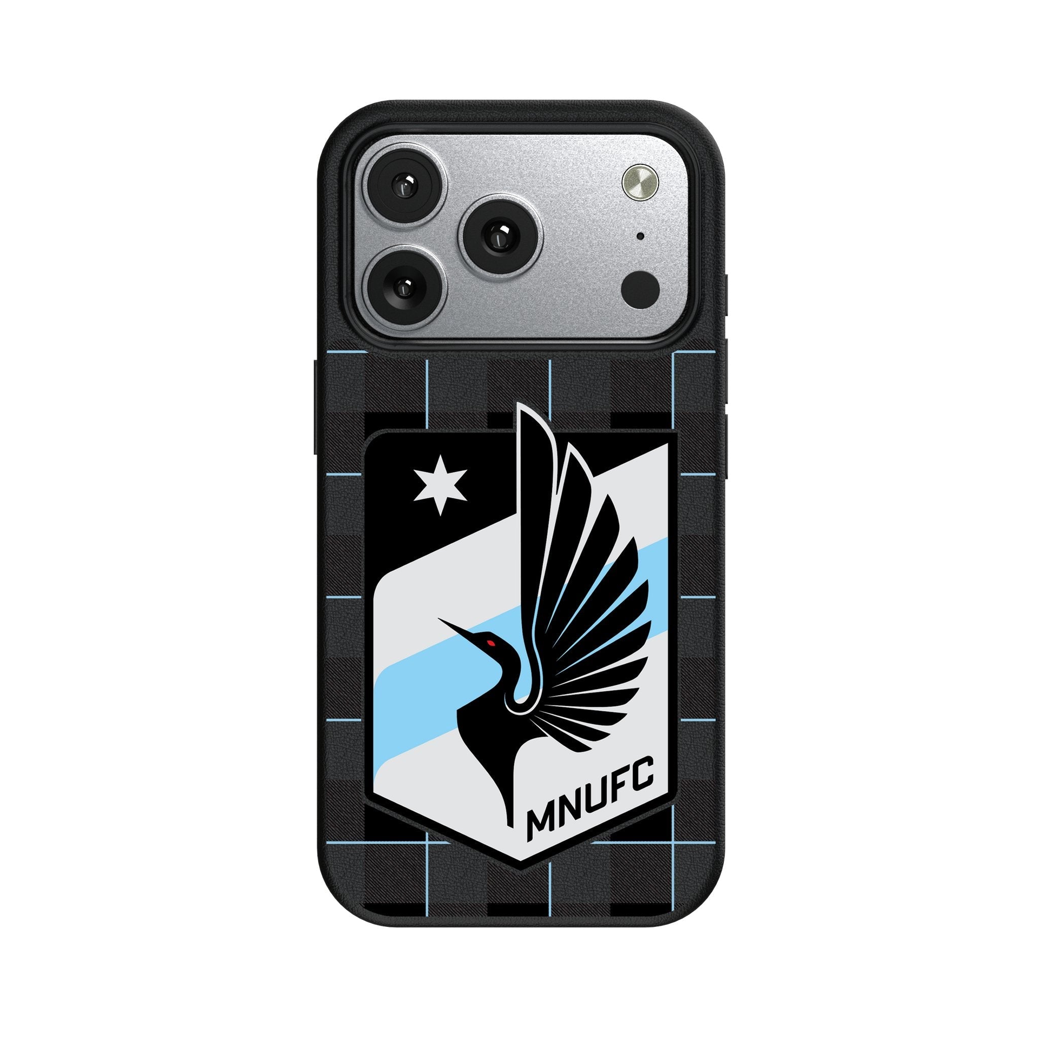 Minnesota United FC Plaid MagSafe Compatible Phone Case for Apple iPhone 17 Series
