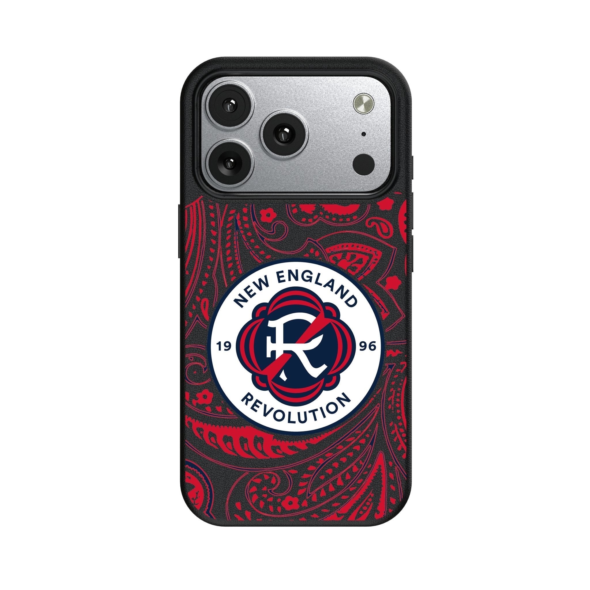 New England Revolution Paisley MagSafe Compatible Phone Case for Apple iPhone 17 Series