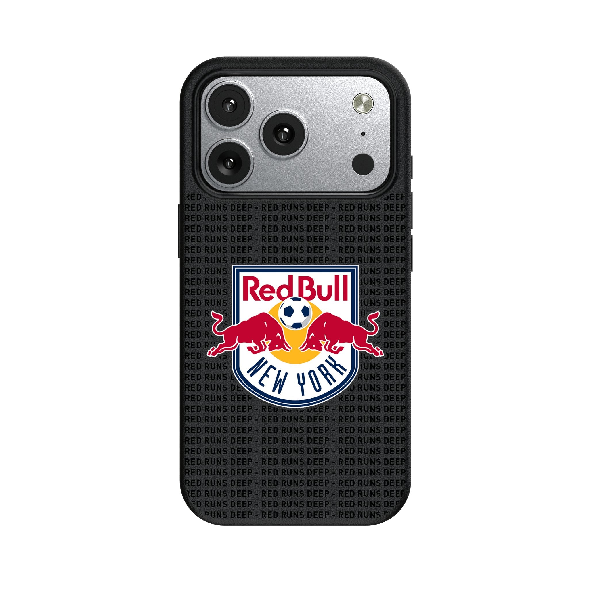 New York Red Bulls Text Backdrop MagSafe Compatible Phone Case for Apple iPhone 17 Series 2