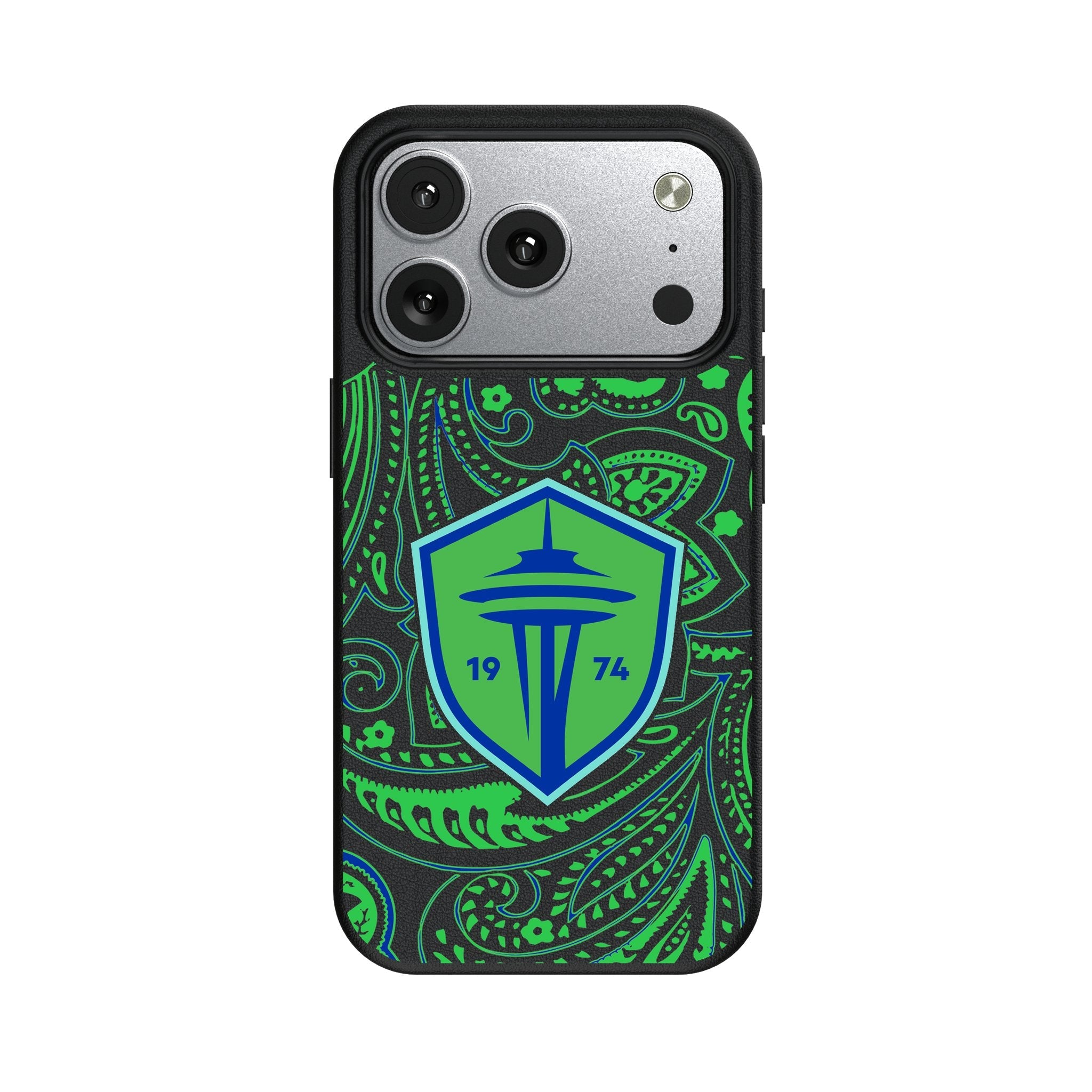 Seattle Sounders FC Paisley MagSafe Compatible Phone Case for Apple iPhone 17 Series 2