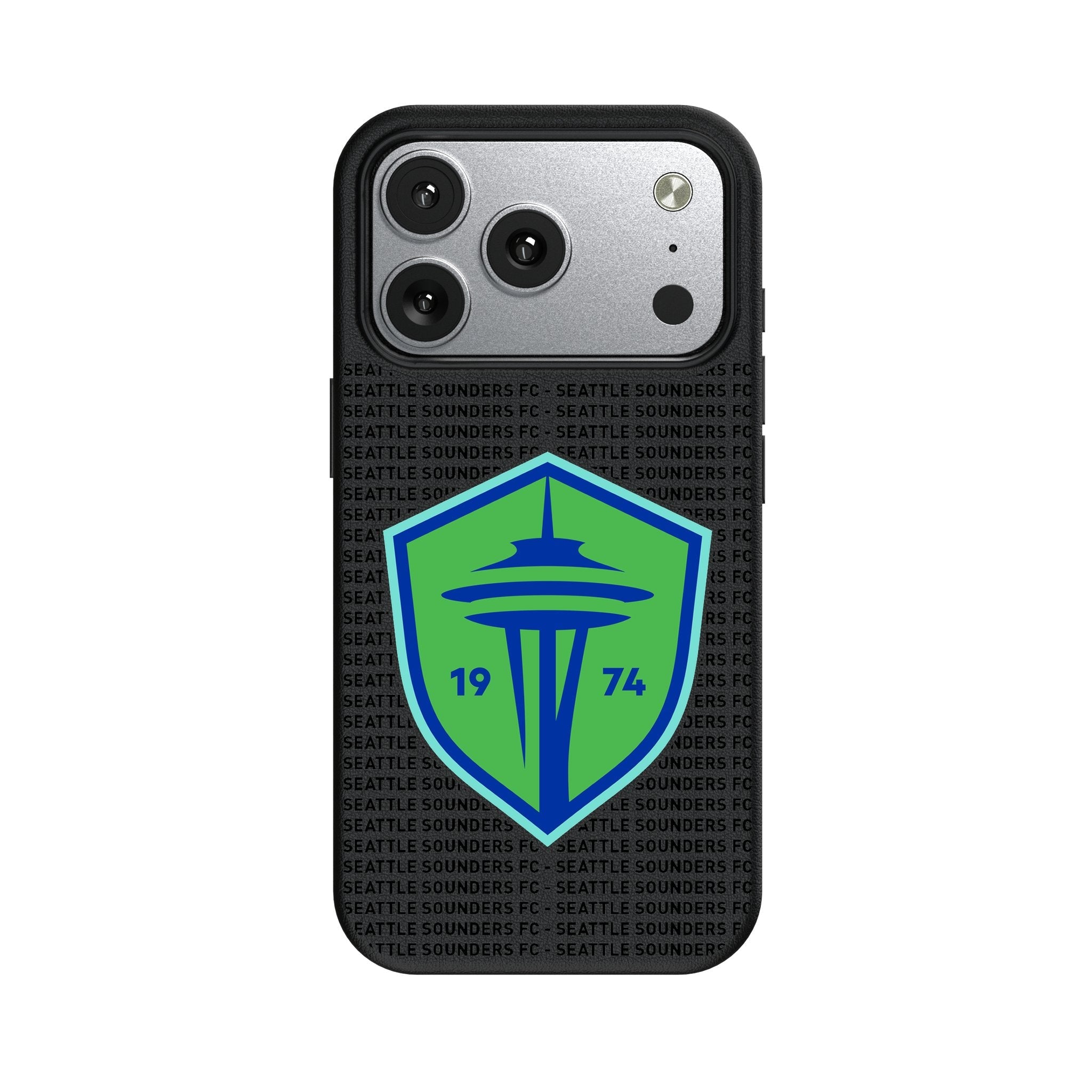 Seattle Sounders FC Text Backdrop MagSafe Compatible Phone Case for Apple iPhone 17 Series 2