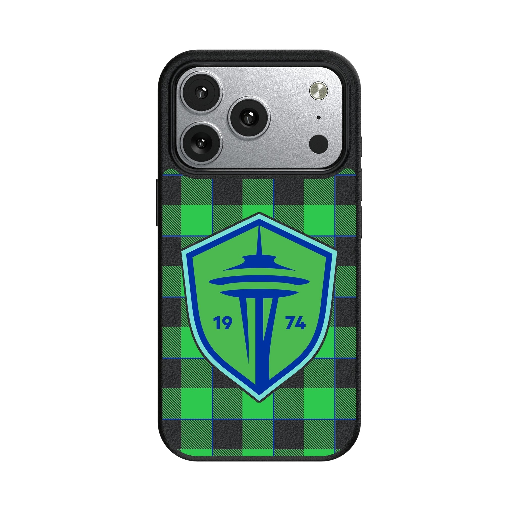 Seattle Sounders FC Plaid MagSafe Compatible Phone Case for Apple iPhone 17 Series 2