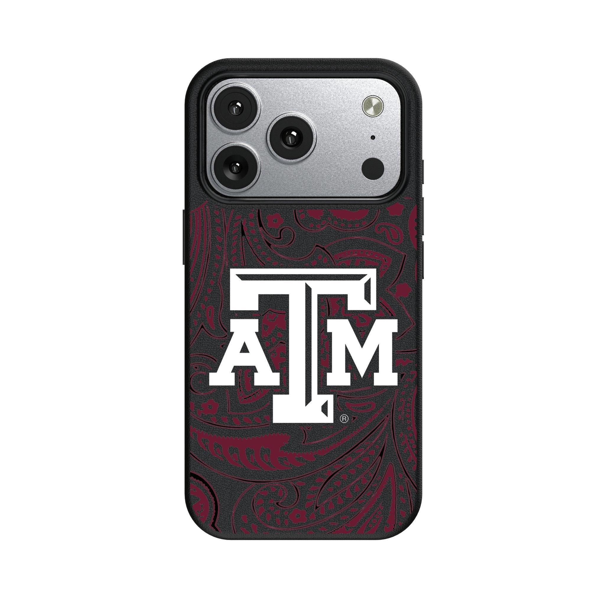 Texas A&M University Aggies Paisley MagSafe Compatible Phone Case for Apple iPhone 17 Series