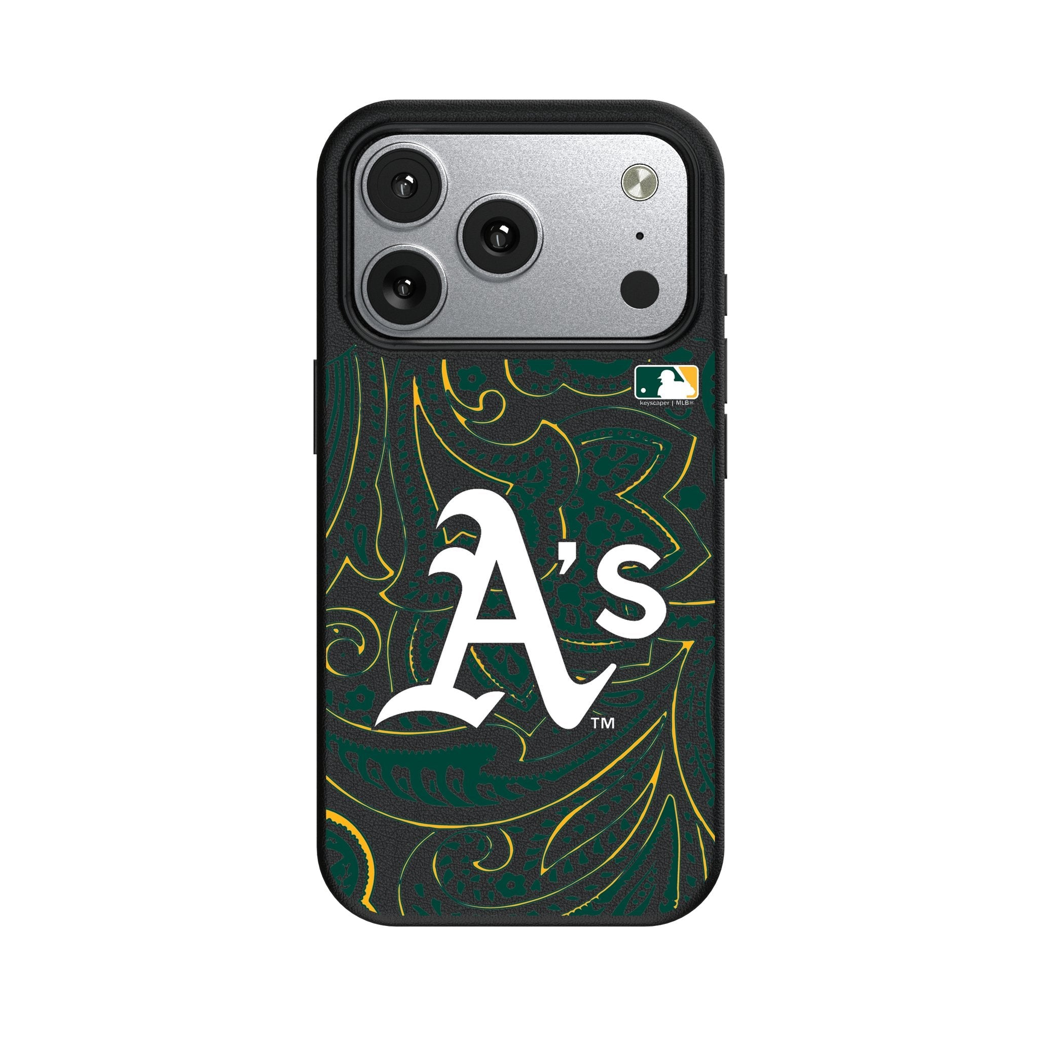 Oakland Athletics Paisley MagSafe Compatible Phone Case for Apple iPhone 17 Series 2
