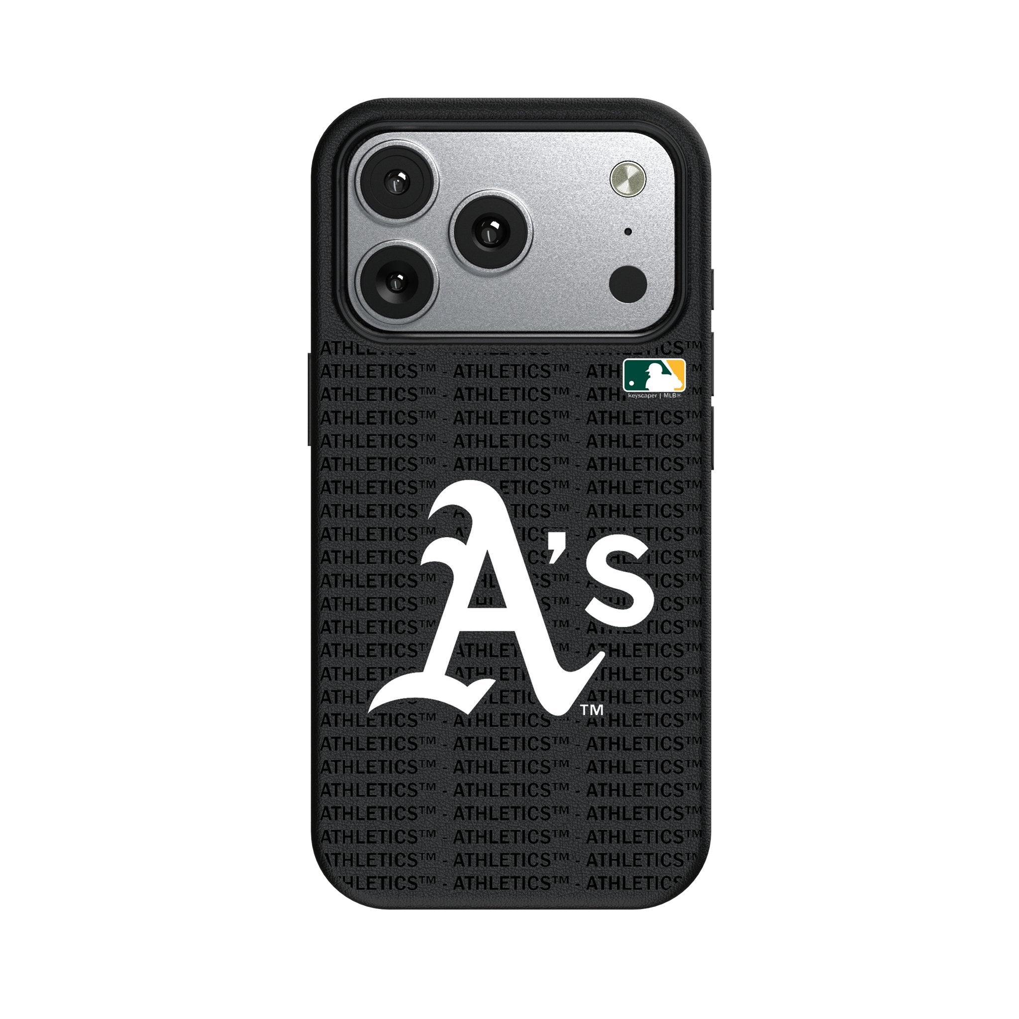 Oakland Athletics Text Backdrop MagSafe Compatible Phone Case for Apple iPhone 17 Series 2