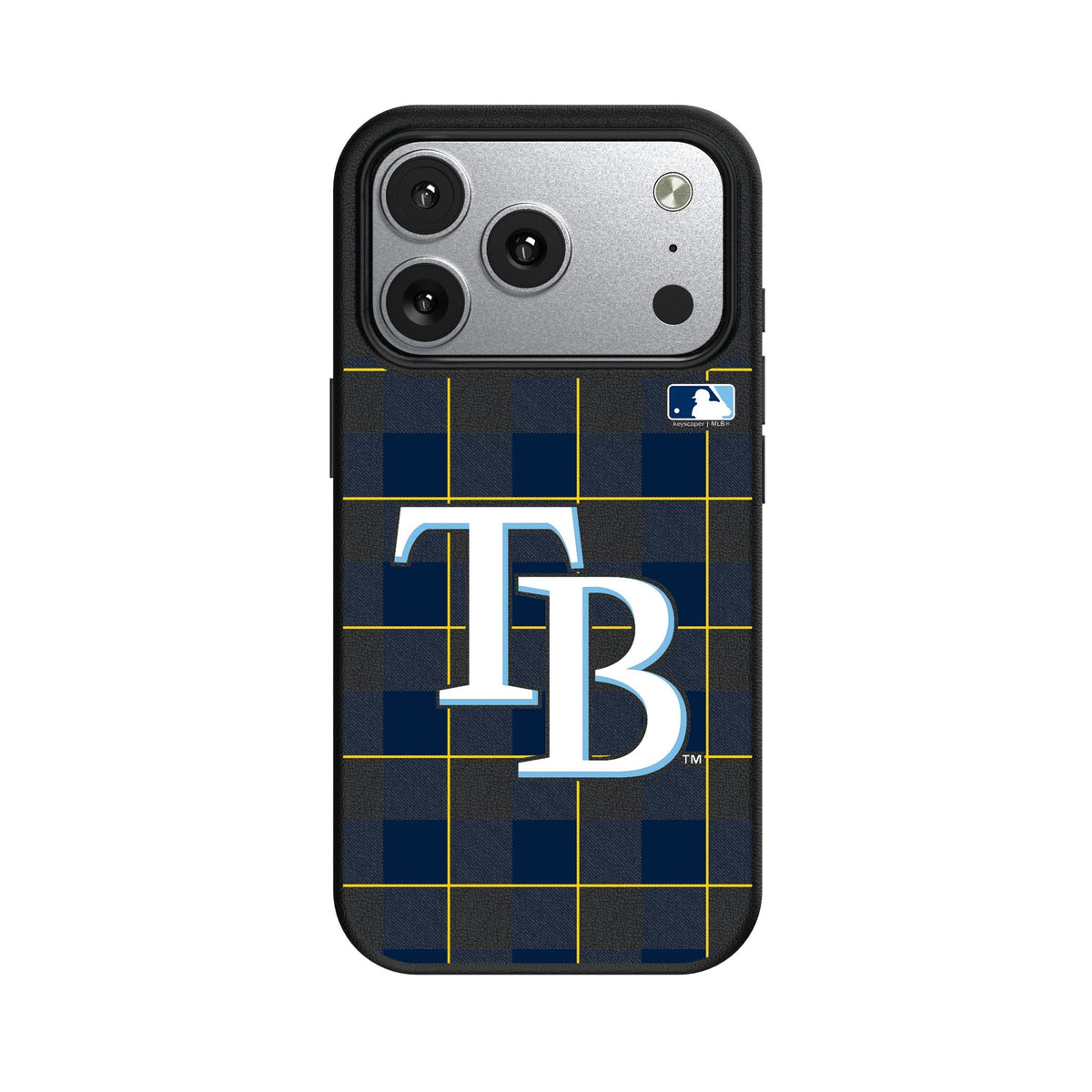 Tampa Bay Rays Plaid MagSafe Compatible Phone Case for Apple iPhone 17 Series
