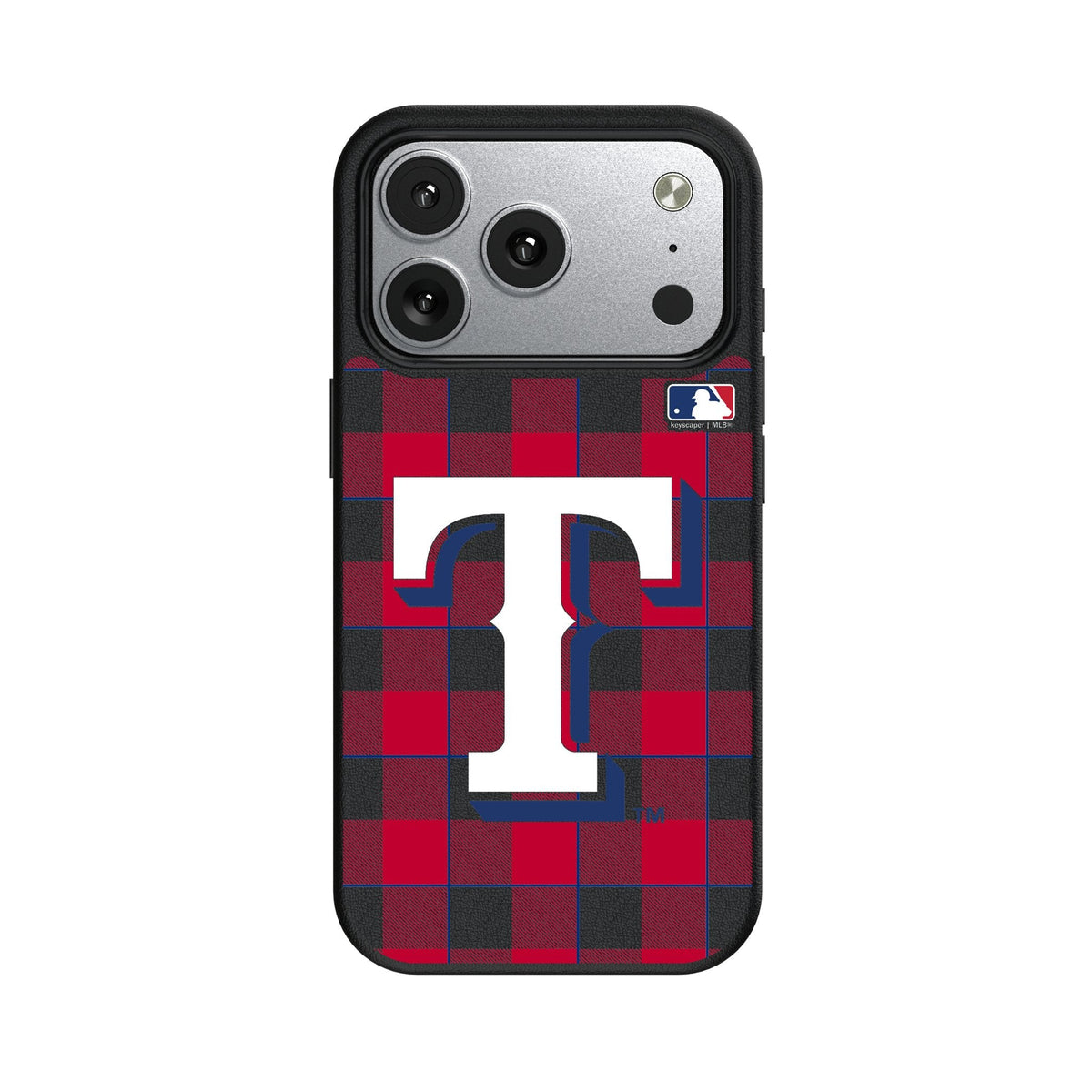 Texas Rangers Plaid MagSafe Compatible Phone Case for Apple iPhone 17 Series