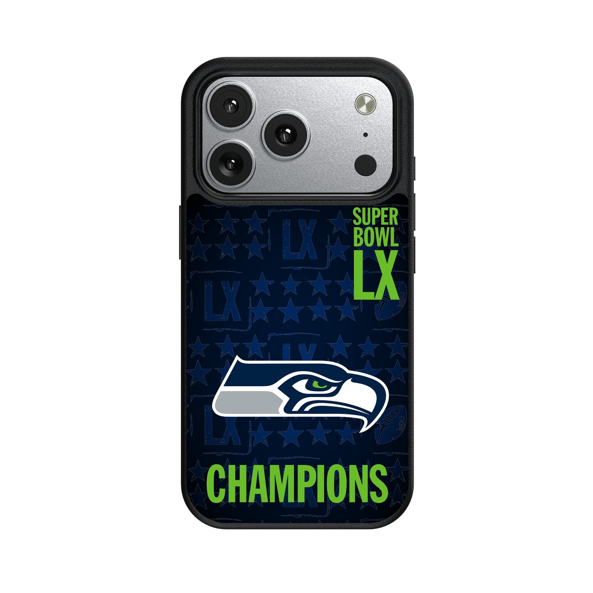 Seattle Seahawks 2026 Super Bowl MagSafe Compatible Phone Case for Apple iPhone 17 Series 2