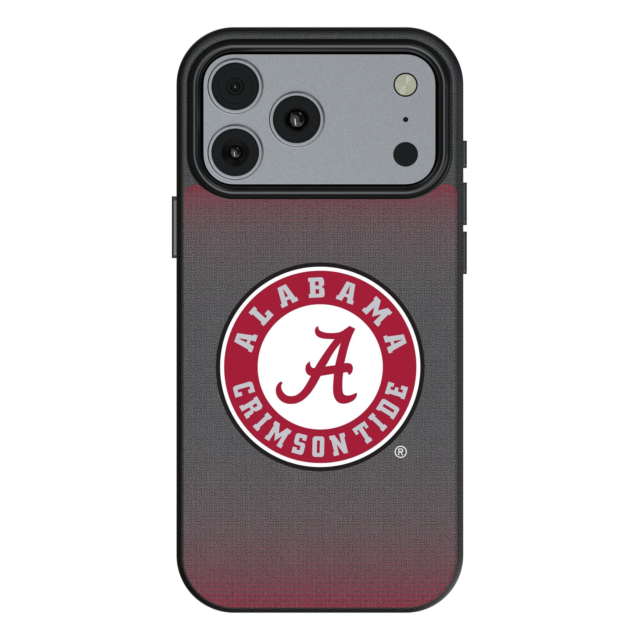 University of Alabama Crimson Tide Linen MagSafe Compatible Phone Case for Apple iPhone 17 Series 1