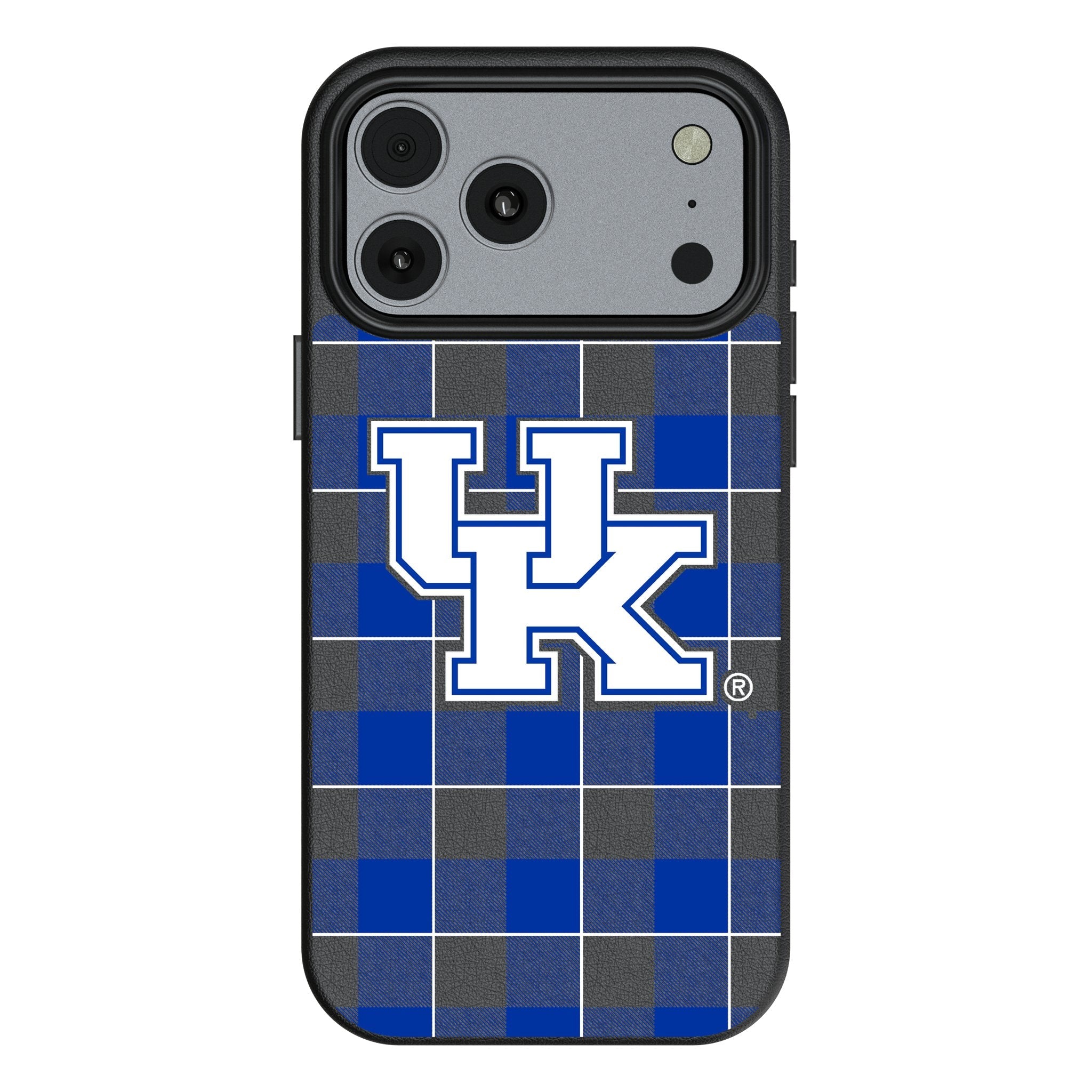 University of Kentucky Wildcats Plaid MagSafe Compatible Phone Case for Apple iPhone 17 Series 1