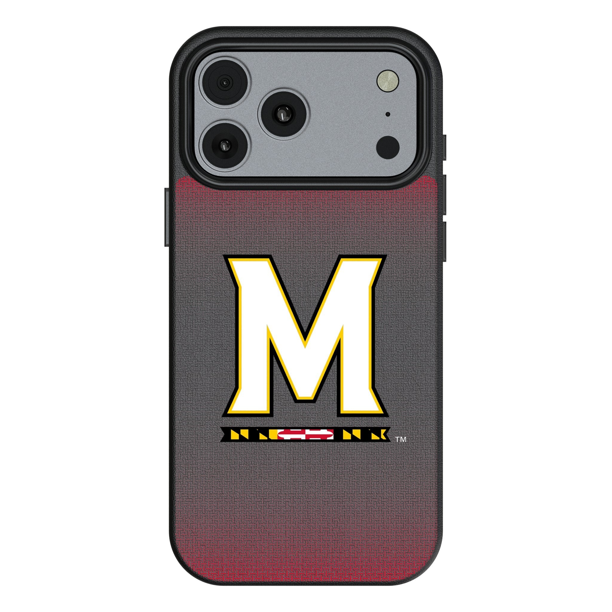 University of Maryland Terrapins Linen MagSafe Compatible Phone Case for Apple iPhone 17 Series