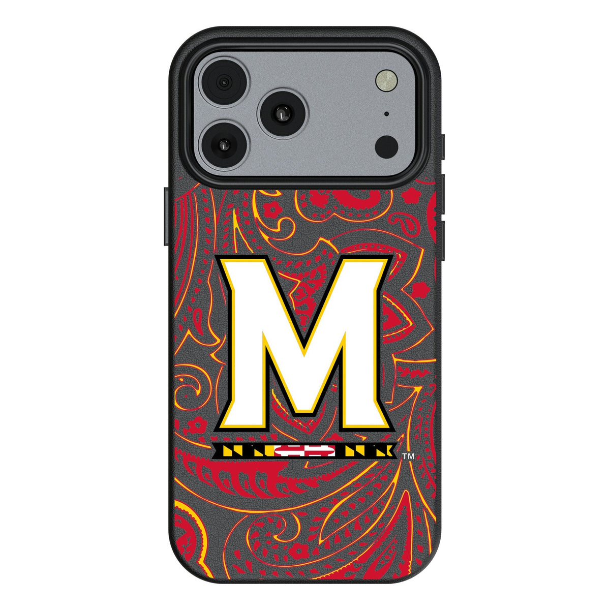 University of Maryland Terrapins Paisley MagSafe Compatible Phone Case for Apple iPhone 17 Series