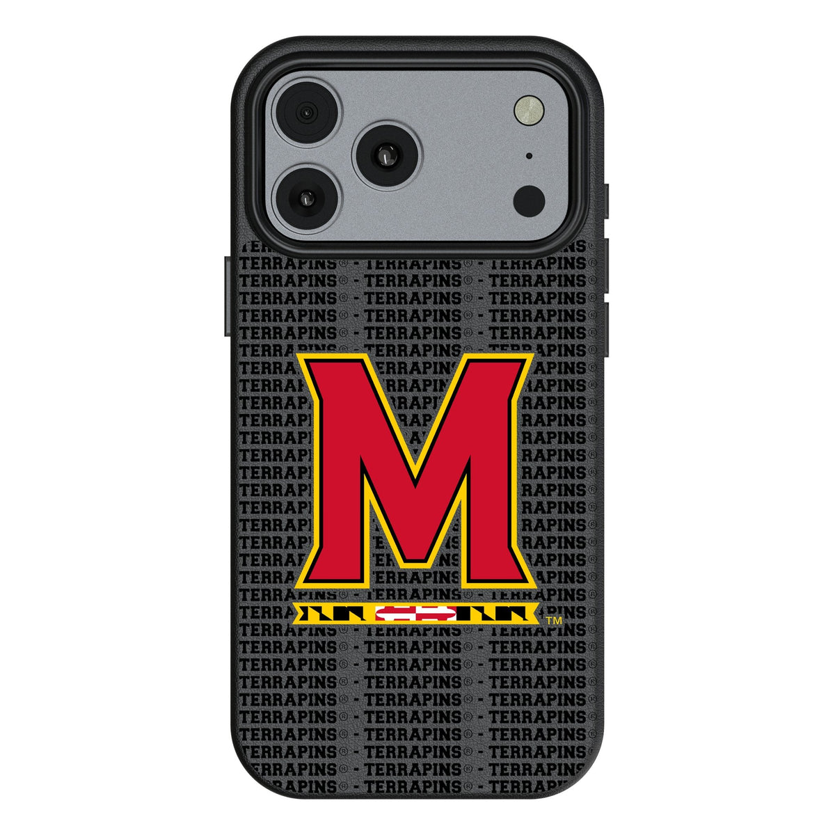 University of Maryland Terrapins Text Backdrop MagSafe Compatible Phone Case for Apple iPhone 17 Series