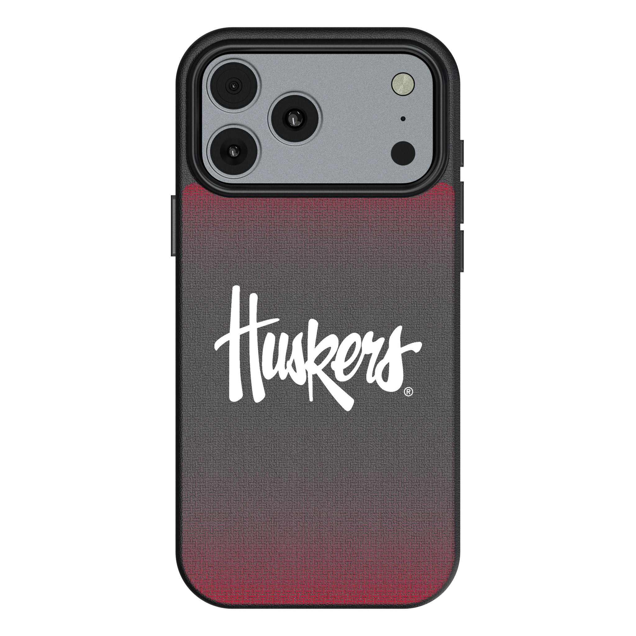 University of Nebraska Huskers Linen MagSafe Compatible Phone Case for Apple iPhone 17 Series 1