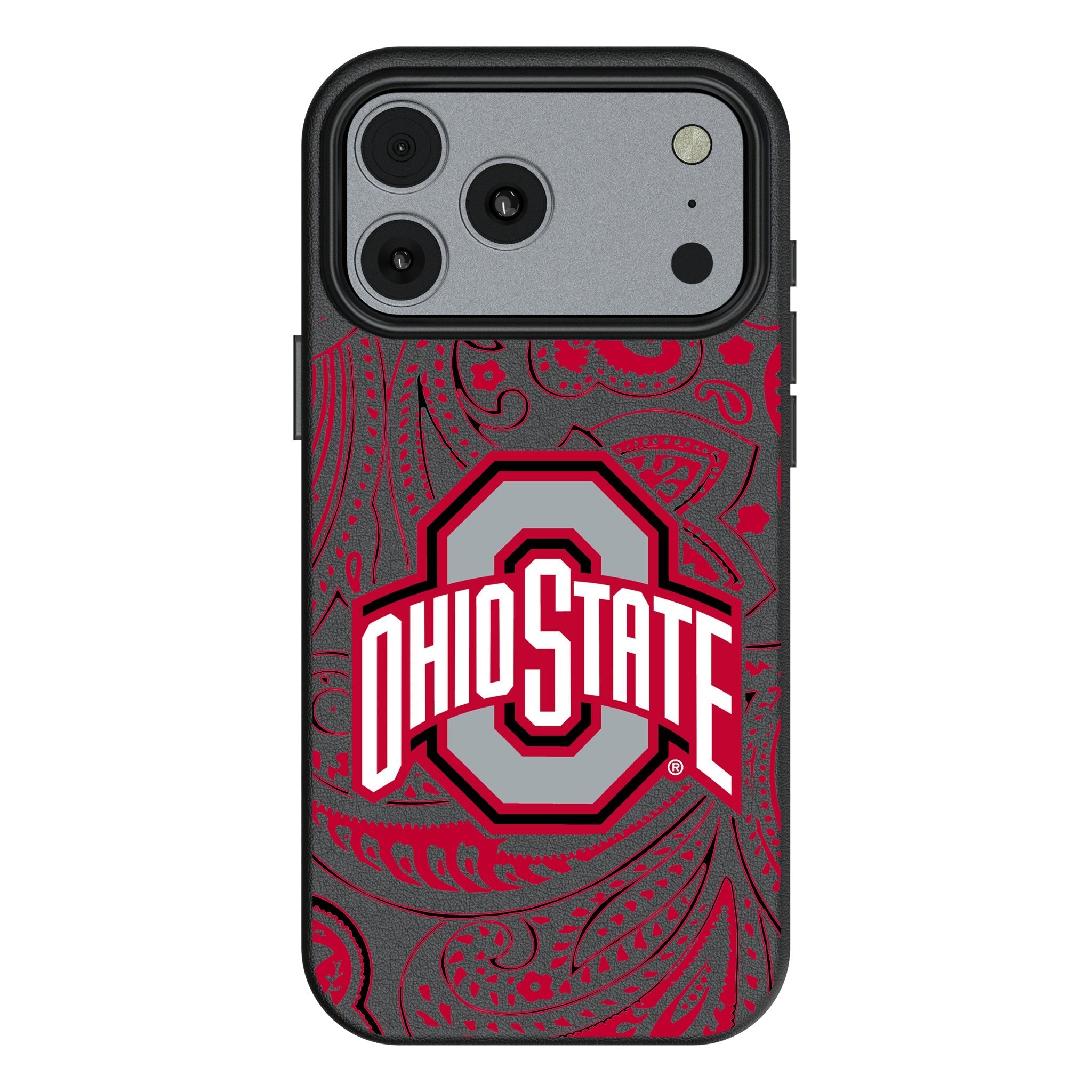 Ohio State University Buckeyes Paisley MagSafe Compatible Phone Case for Apple iPhone 17 Series