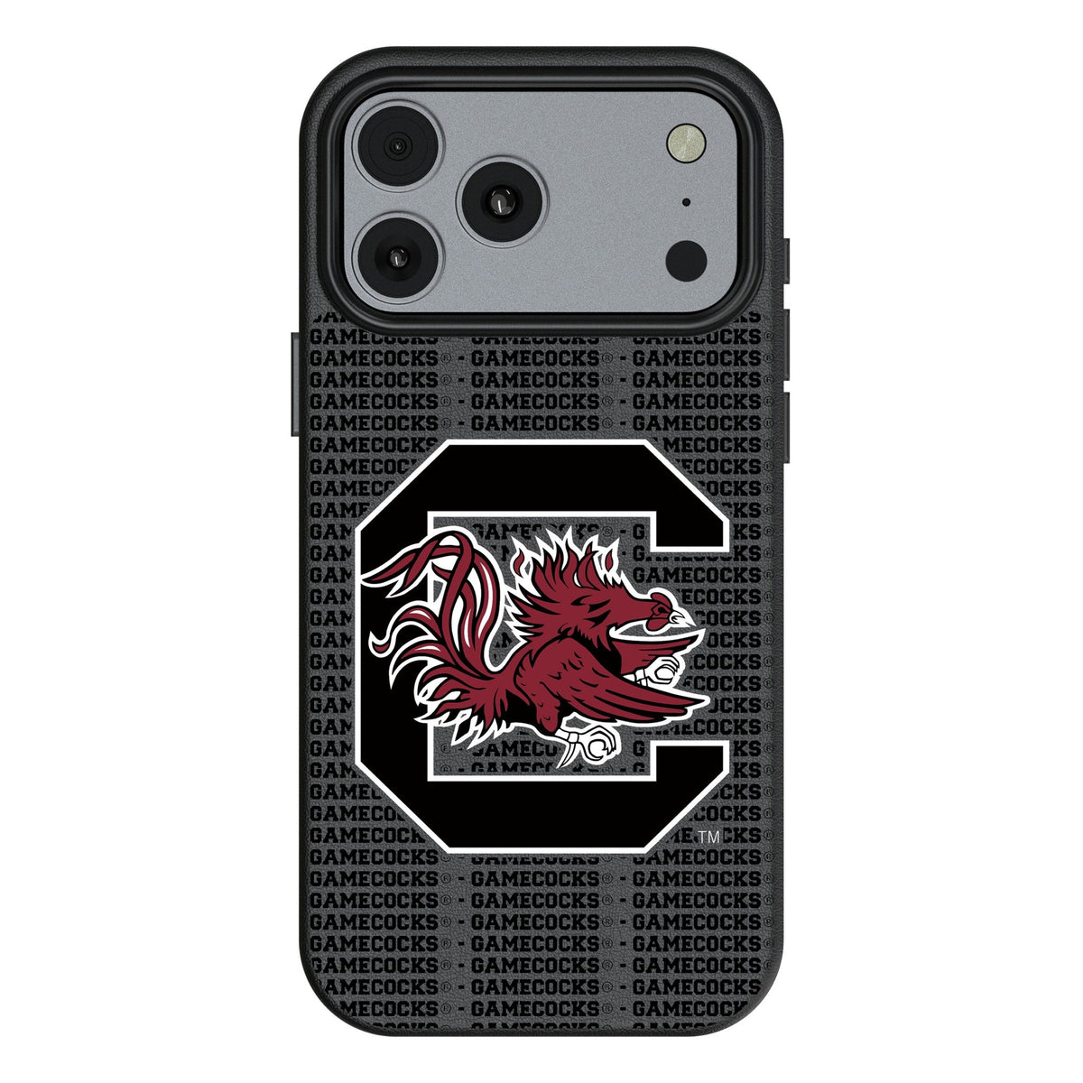University of South Carolina Gamecocks Text Backdrop MagSafe Compatible Phone Case for Apple iPhone 17 Series