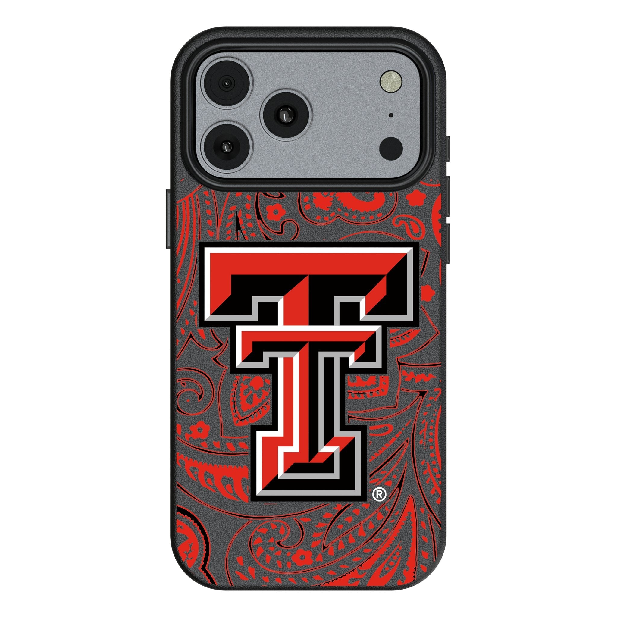 Texas Tech Red Raiders Paisley MagSafe Compatible Phone Case for Apple iPhone 17 Series 1