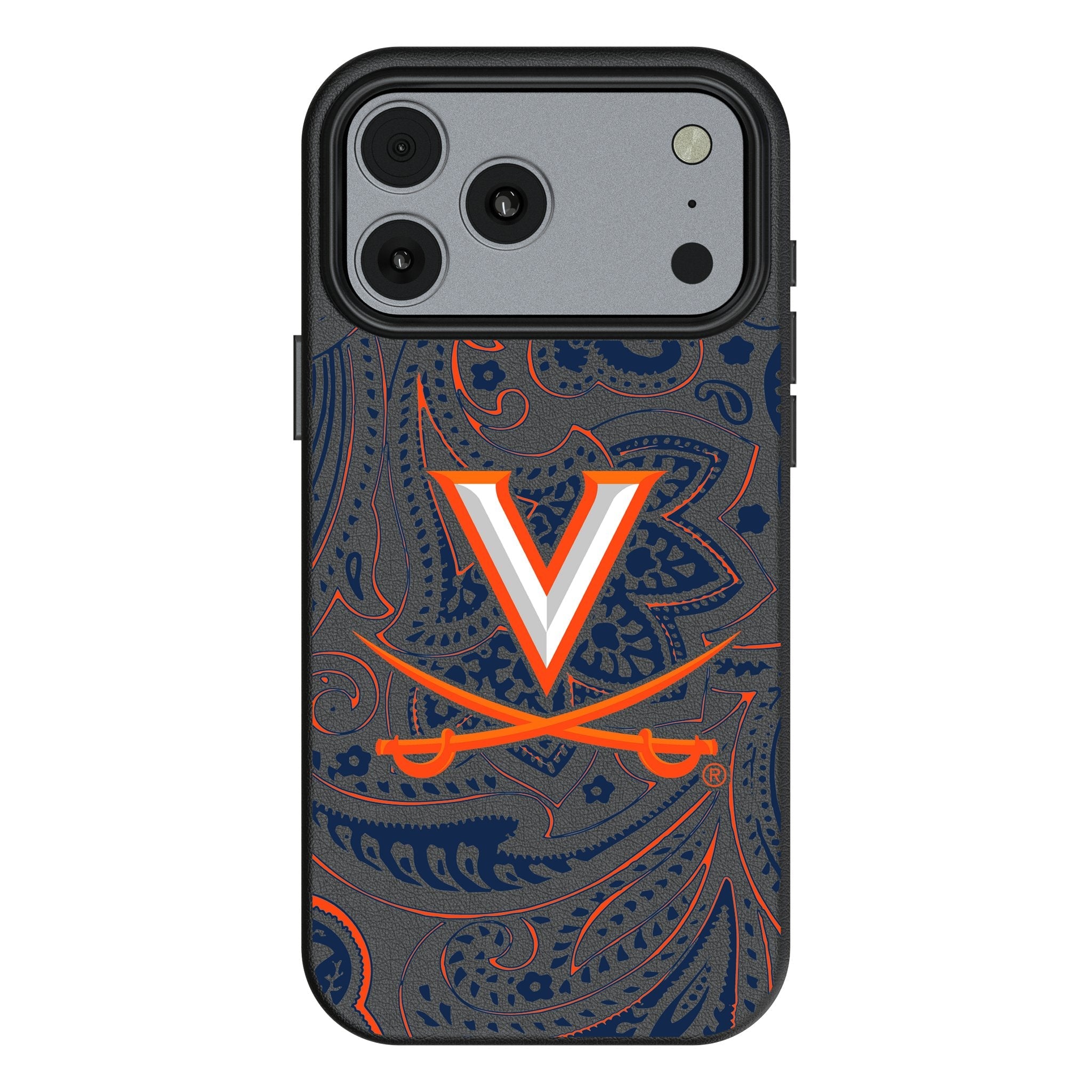 University of Virginia Cavaliers Paisley MagSafe Compatible Phone Case for Apple iPhone 17 Series