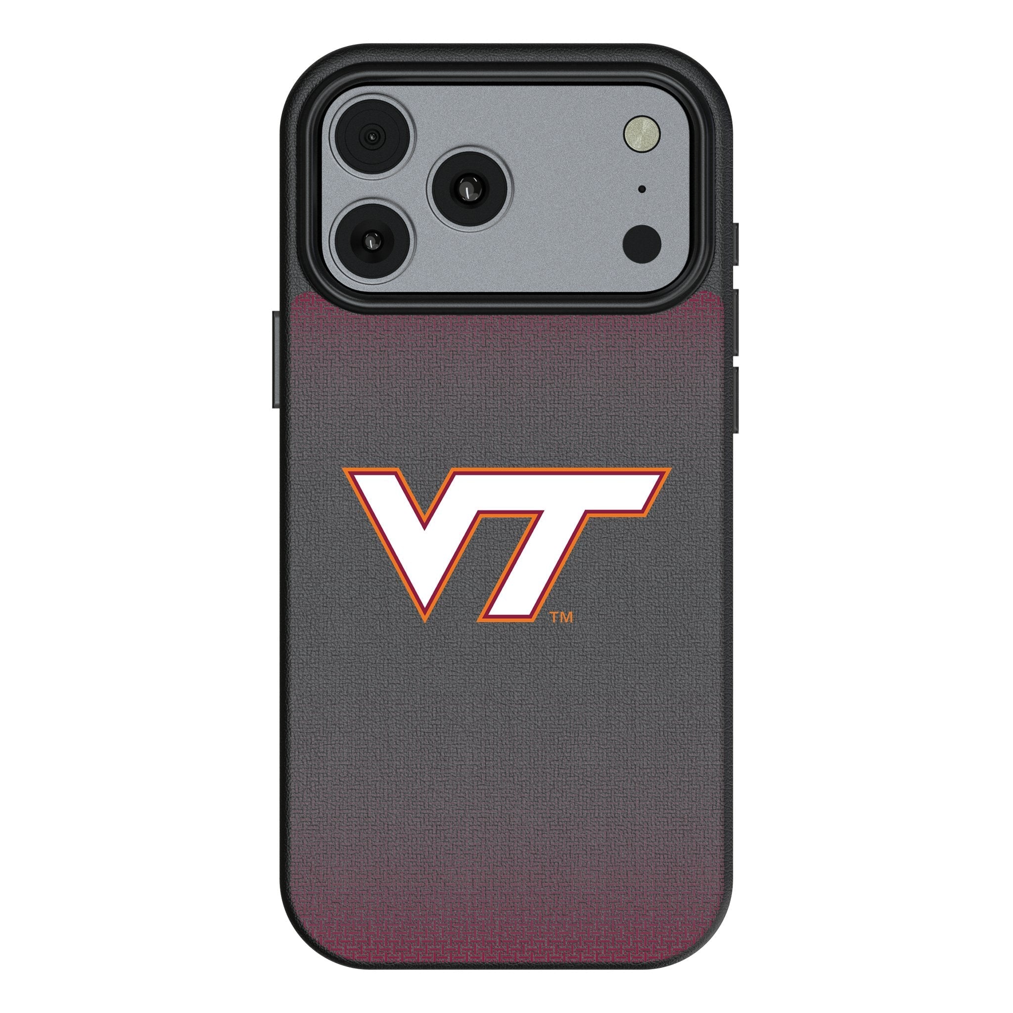 Virginia Tech Hokies Linen MagSafe Compatible Phone Case for Apple iPhone 17 Series 1
