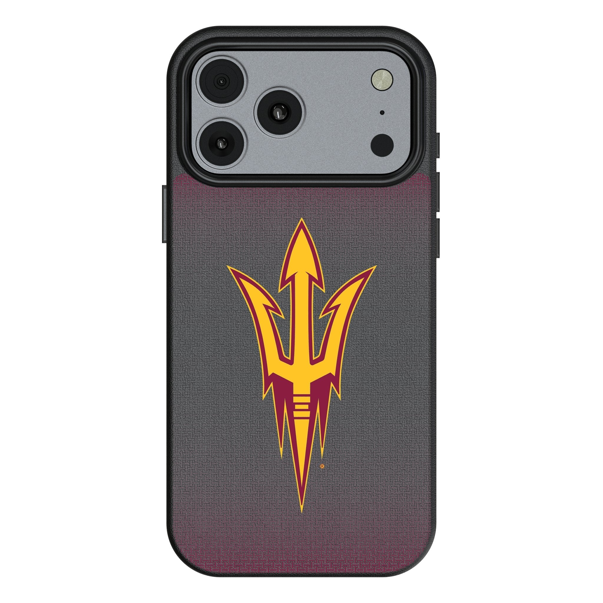 Arizona State University Sun Devils Linen MagSafe Compatible Phone Case for Apple iPhone 17 Series 1