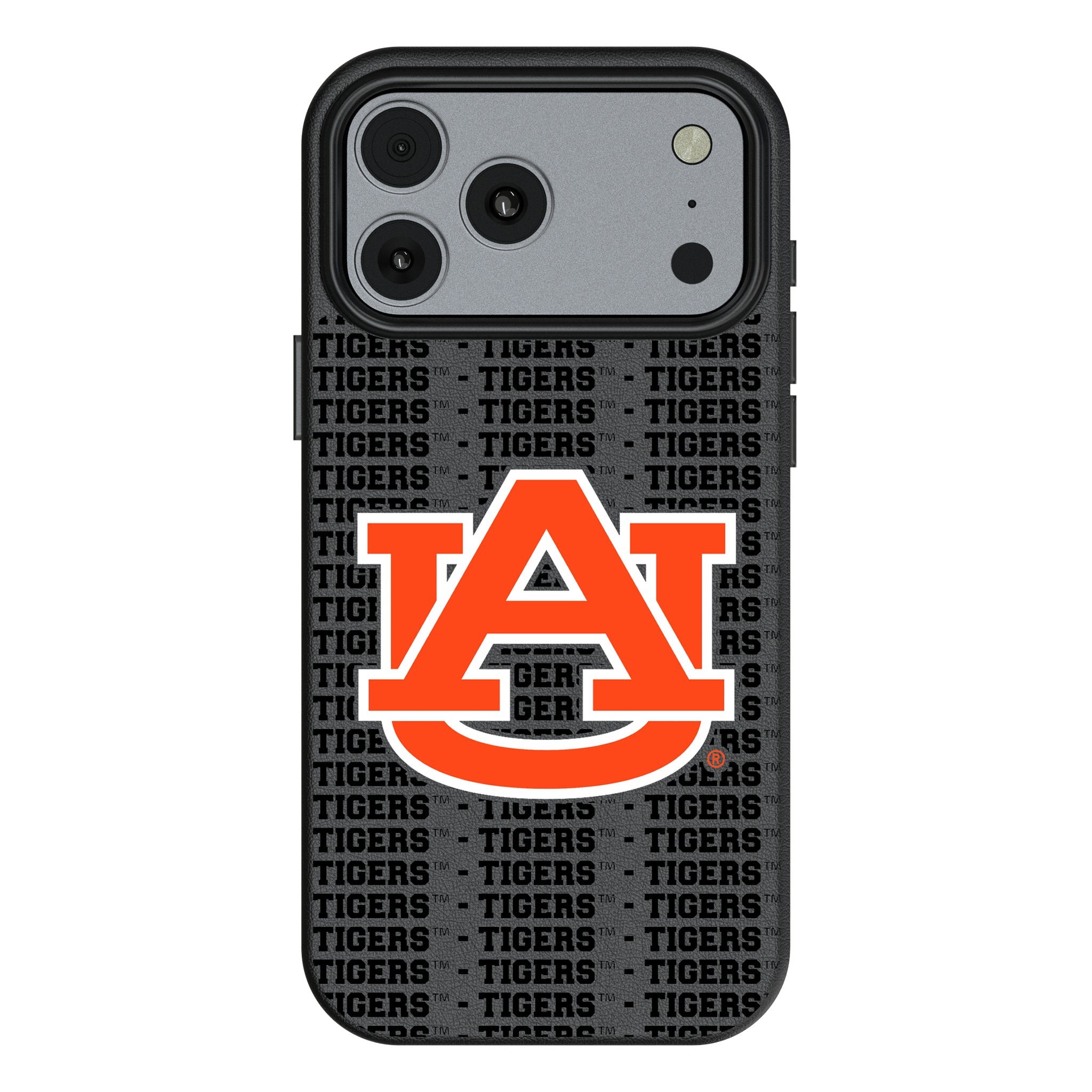 University of Auburn Tigers Text Backdrop MagSafe Compatible Phone Case for Apple iPhone 17 Series 1