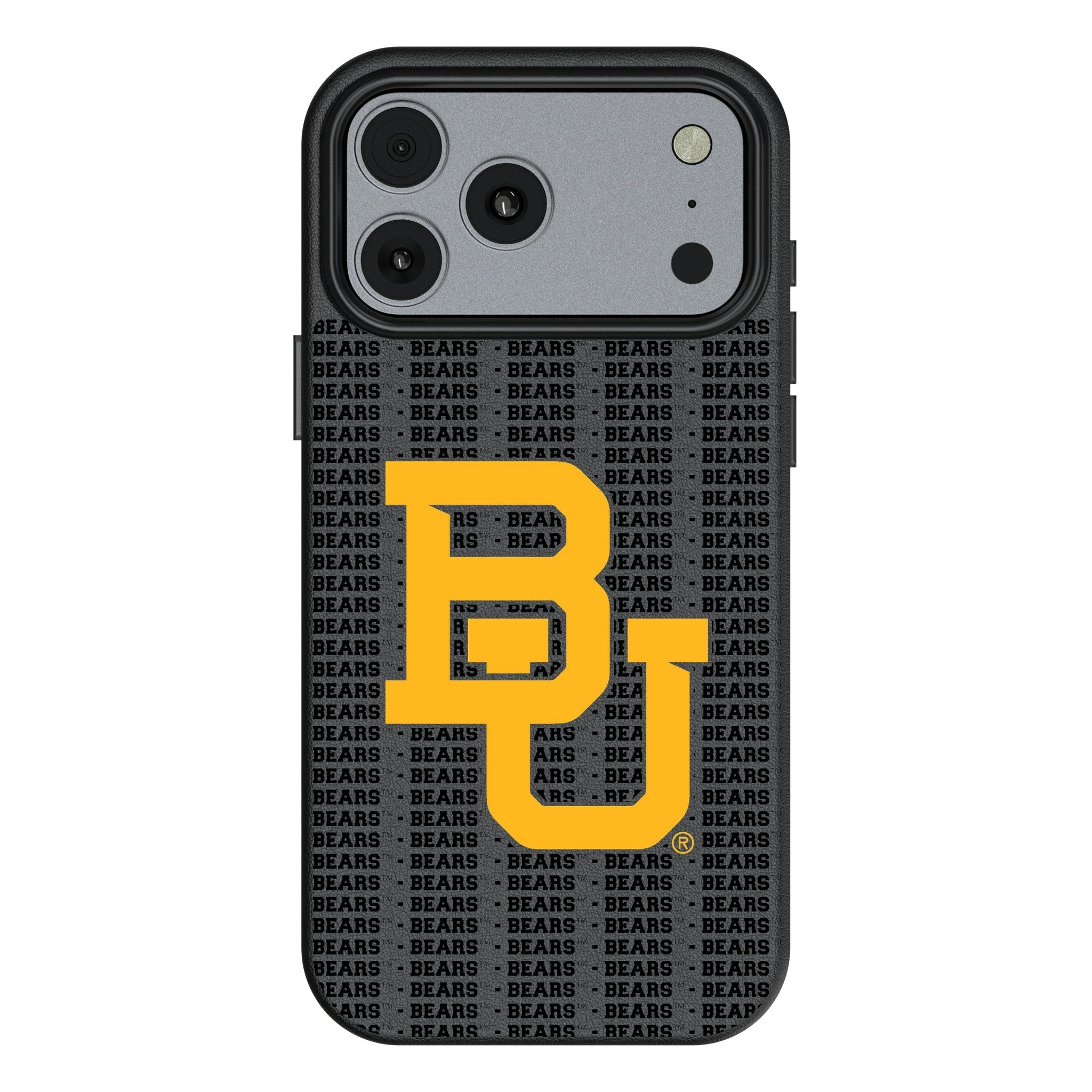 Baylor University Bears Text Backdrop MagSafe Compatible Phone Case for Apple iPhone 17 Series 1