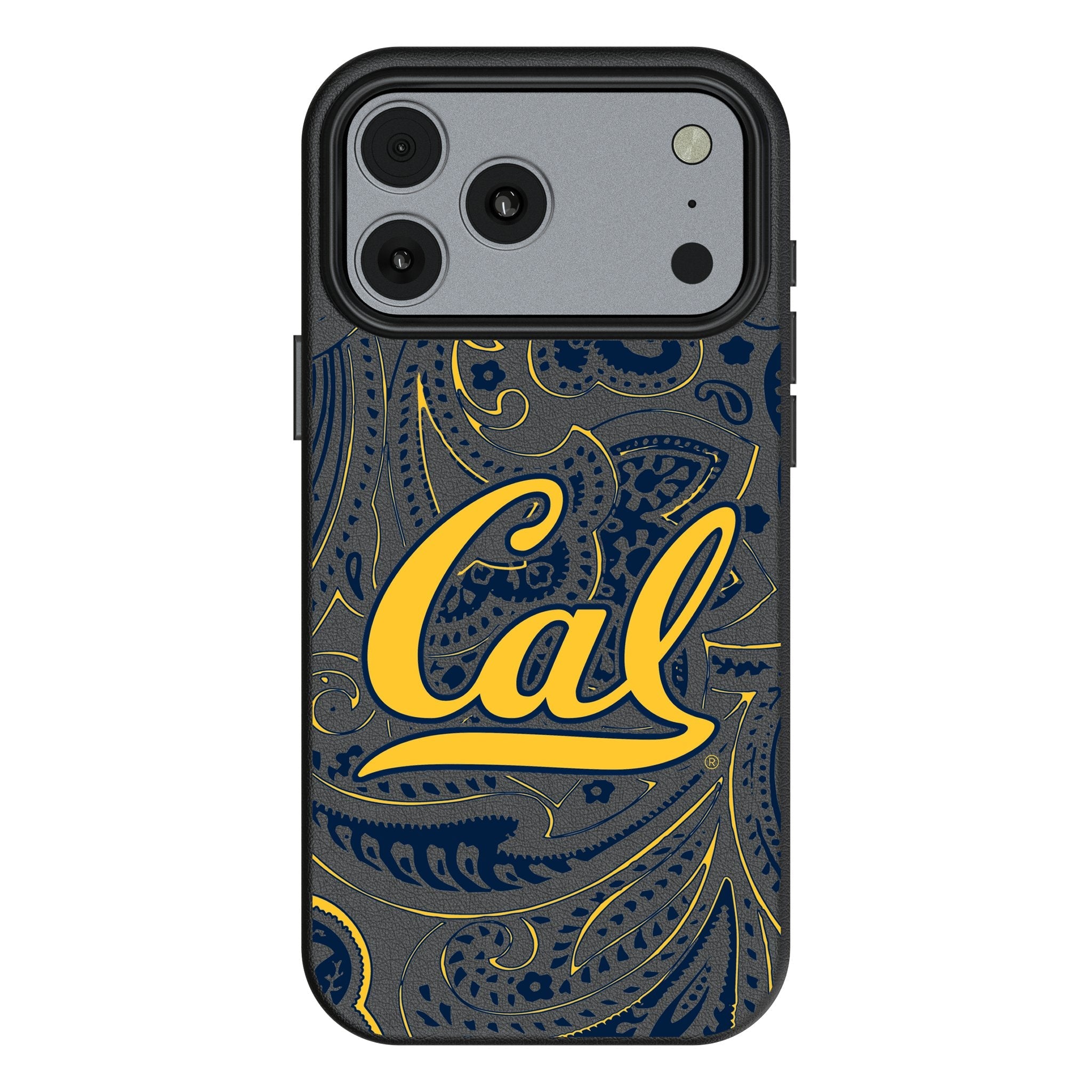 University of California Berkeley Golden Bears Paisley MagSafe Compatible Phone Case for Apple iPhone 17 Series 1