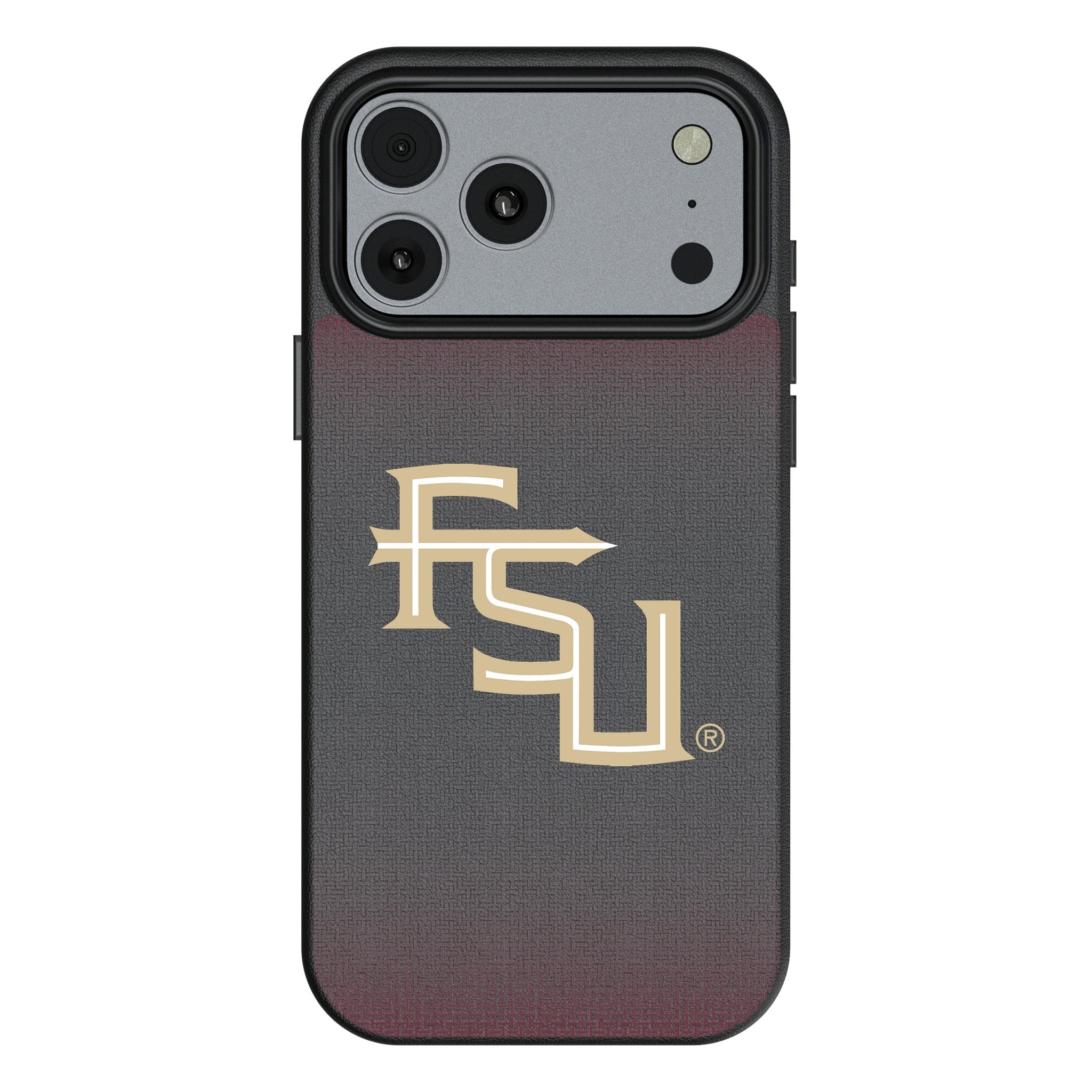 Florida State University Seminoles Athletic Wordmark Linen MagSafe Compatible Phone Case for Apple iPhone 17 Series