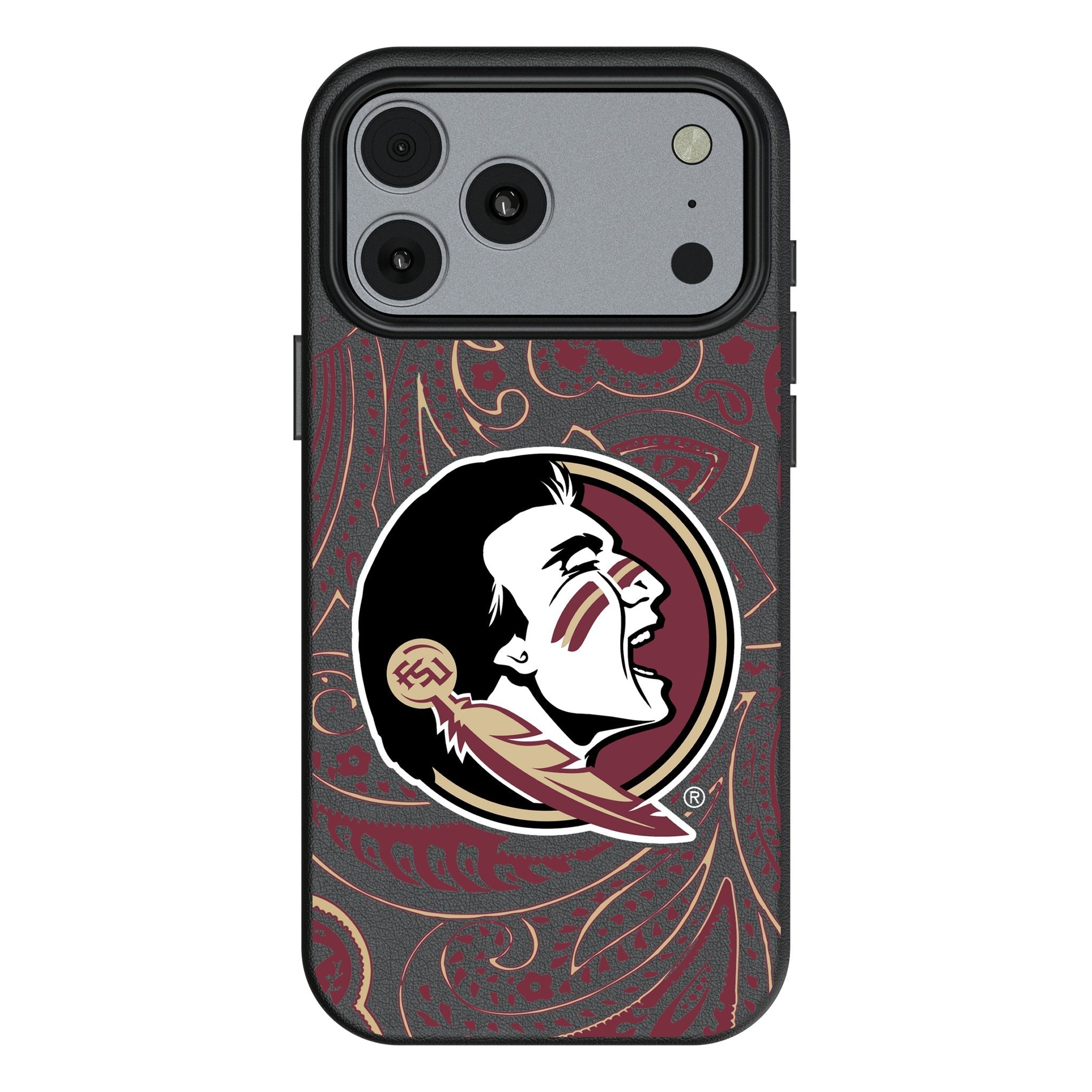 Florida State University Seminoles Paisley MagSafe Compatible Phone Case for Apple iPhone 17 Series