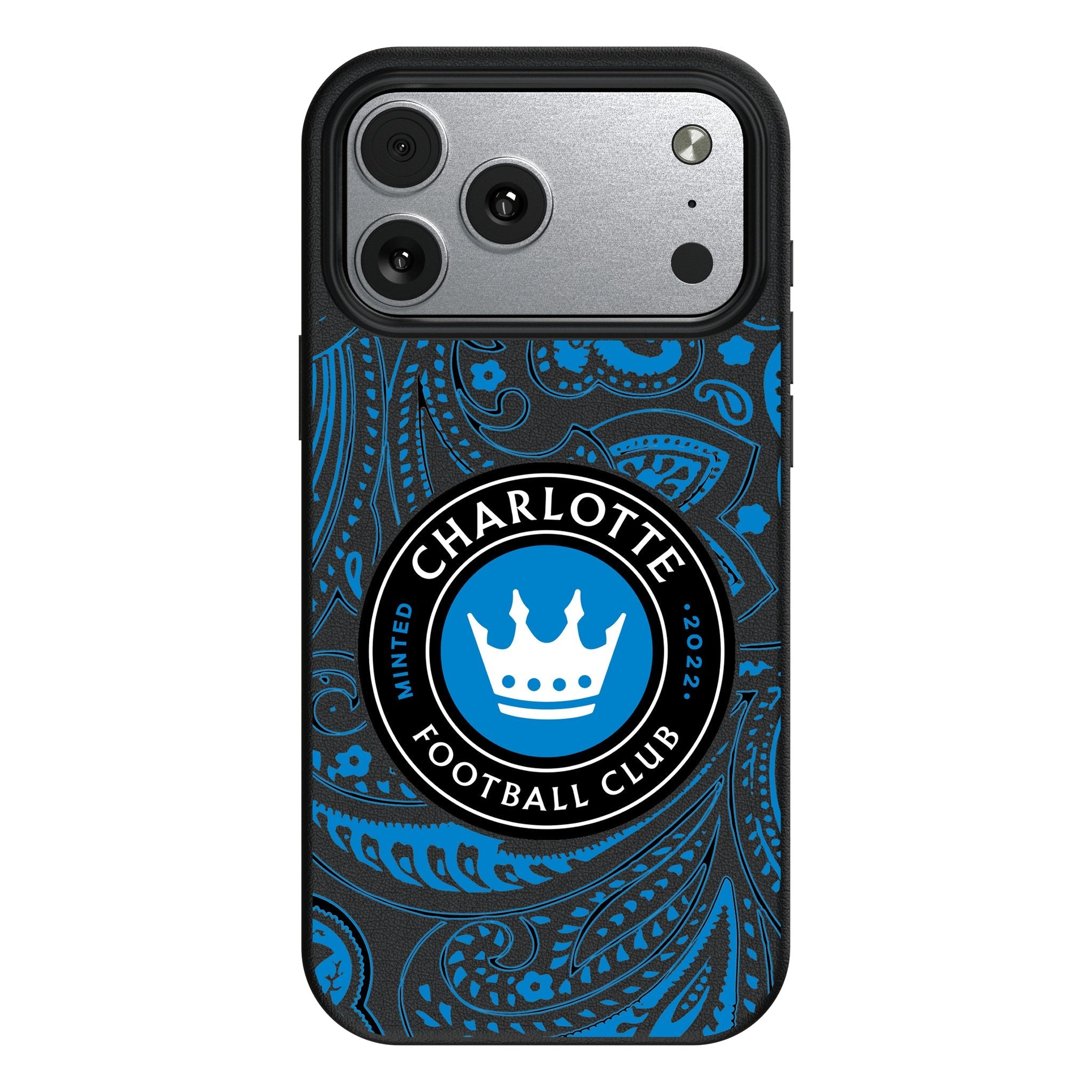 Charlotte FC Paisley MagSafe Compatible Phone Case for Apple iPhone 17 Series 1