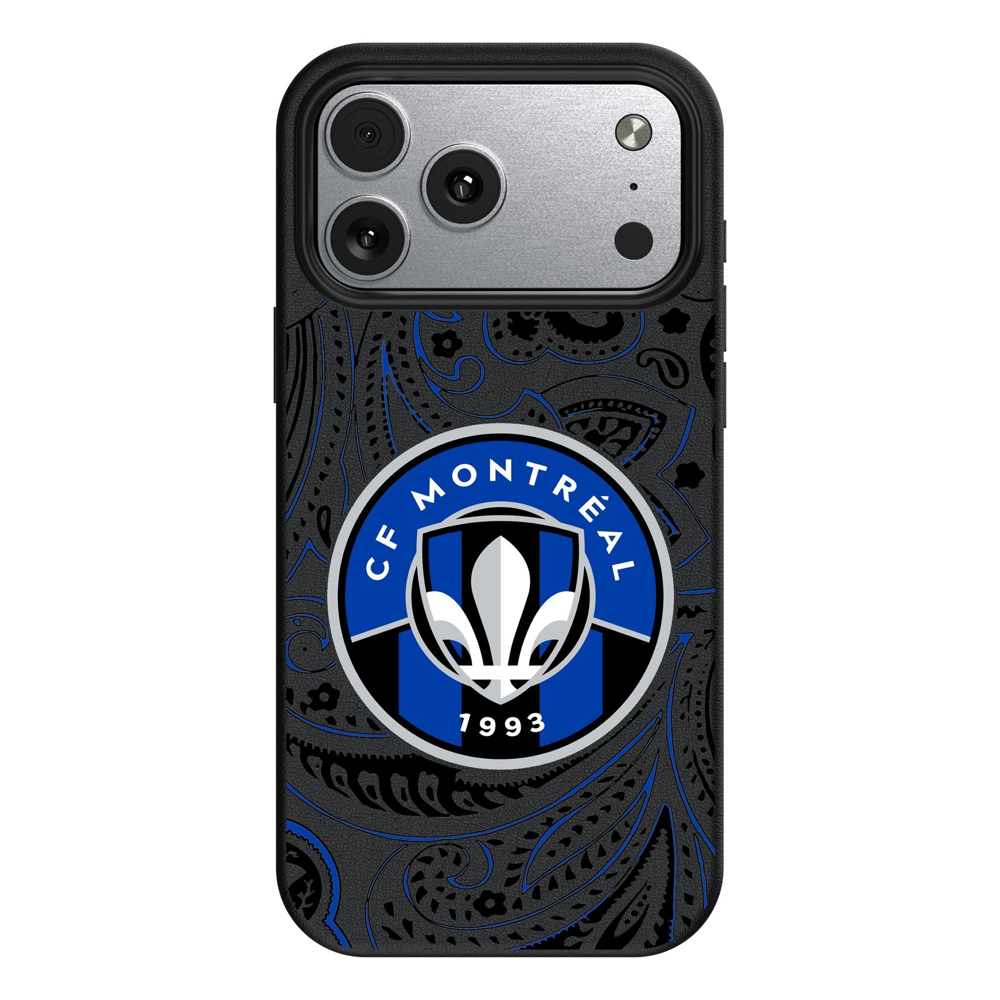 CF Montreal Paisley MagSafe Compatible Phone Case for Apple iPhone 17 Series